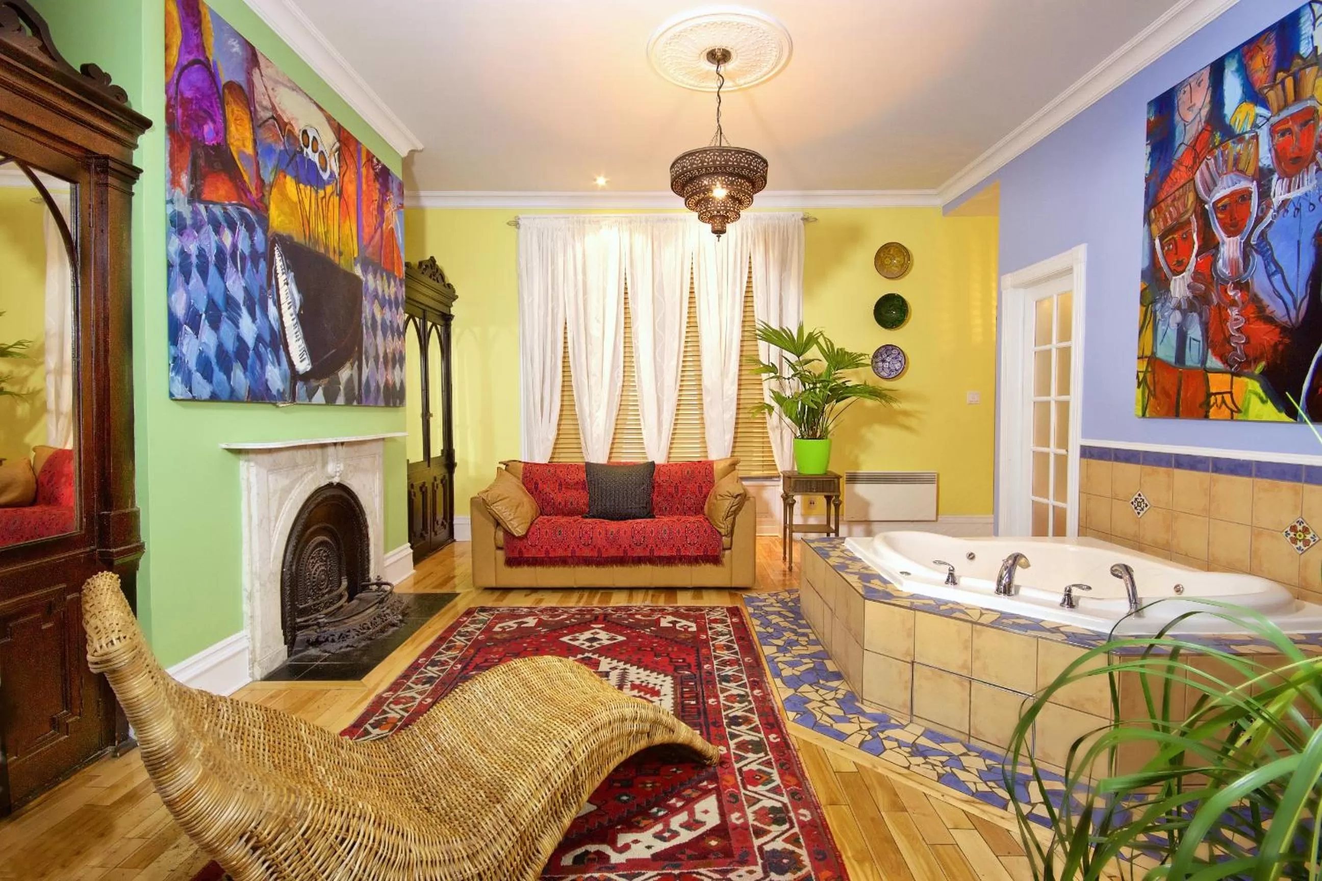 Bathroom in Auberge Les Bons Matins