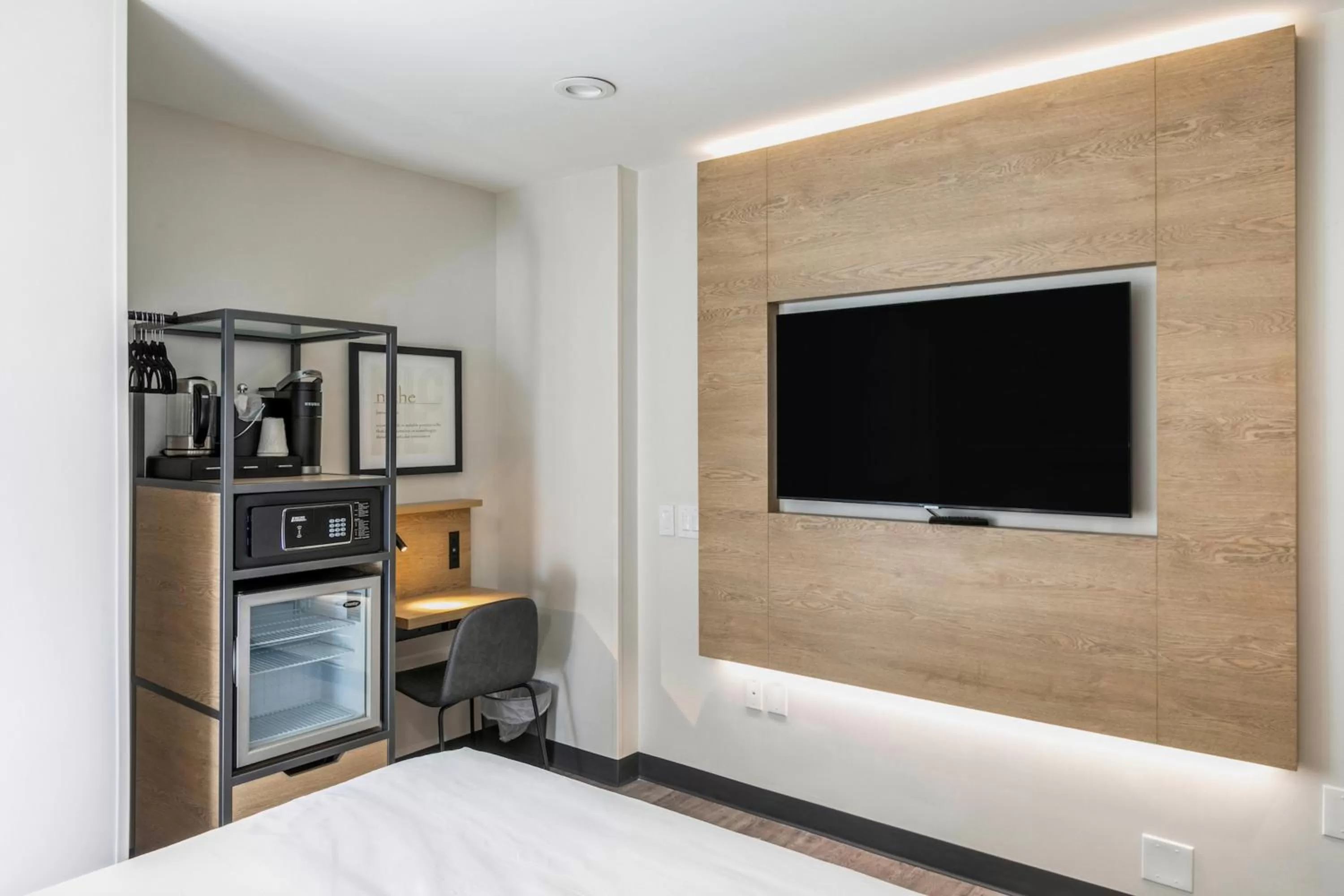 TV and multimedia, Bed in Kasa Niche Hotel Redwood City