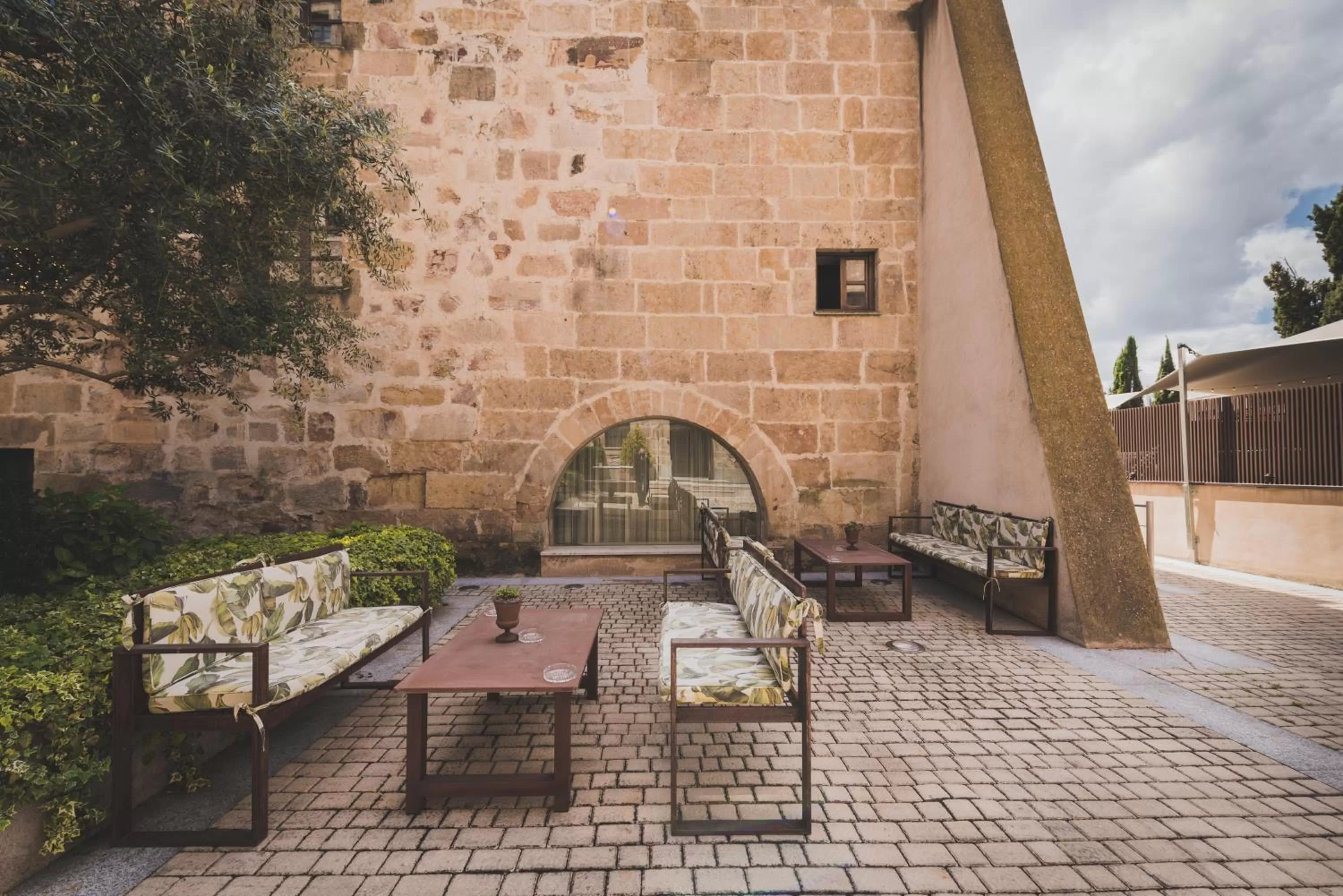 Patio in Hospes Palacio de San Esteban, a Member of Design Hotels