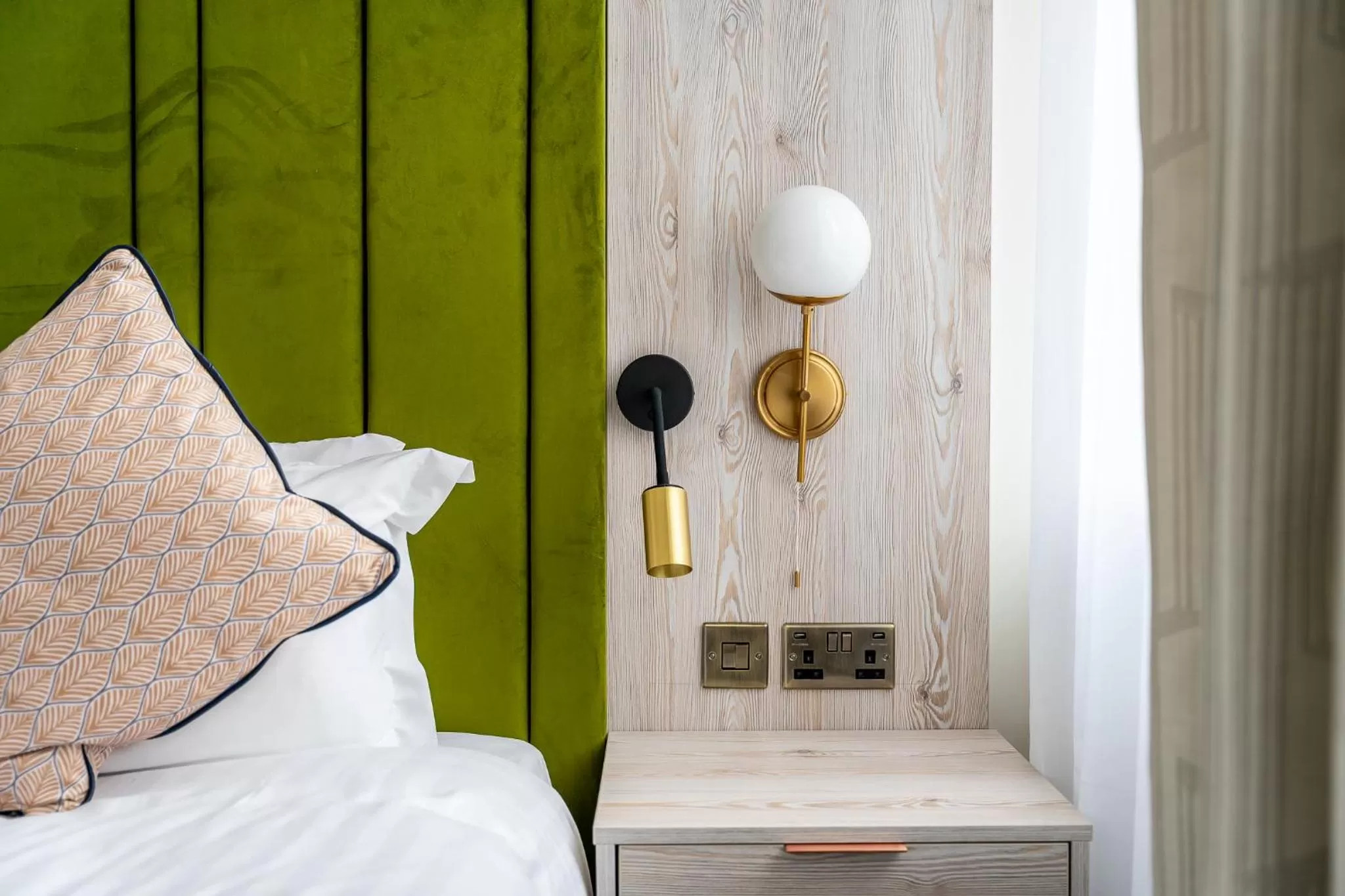 Bedroom, Bed in Trafford Hall Hotel Manchester, Trademark Collection by Wyndham