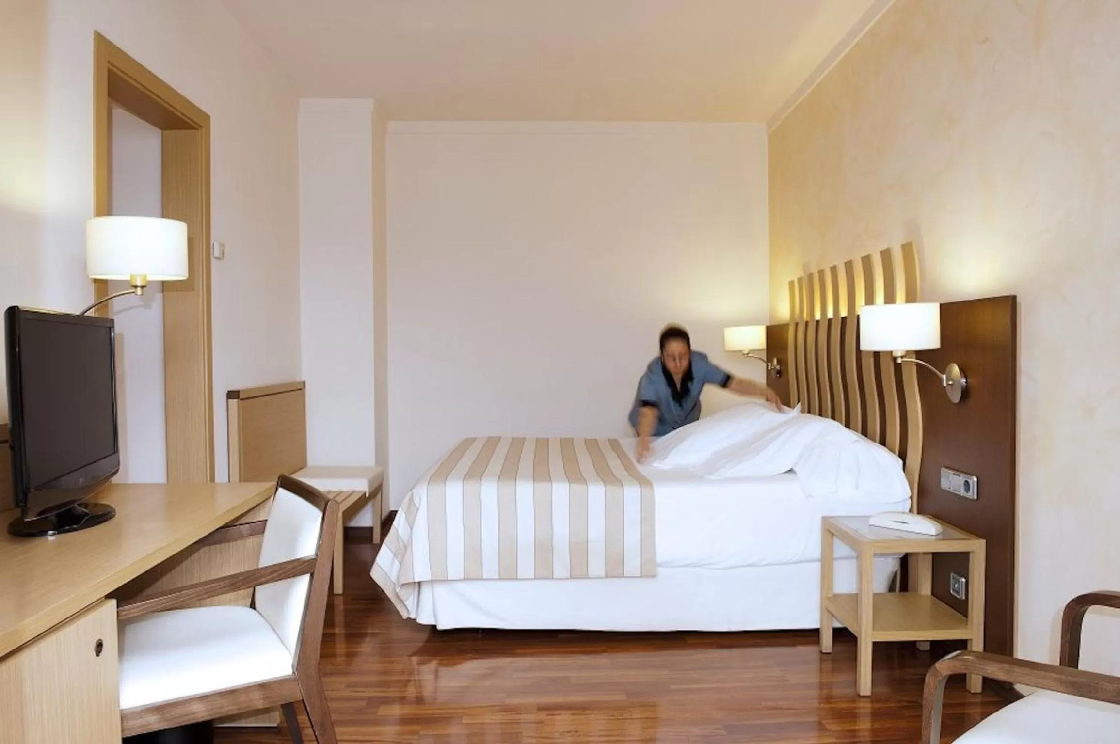 Bedroom, Bed in Hotel Duran