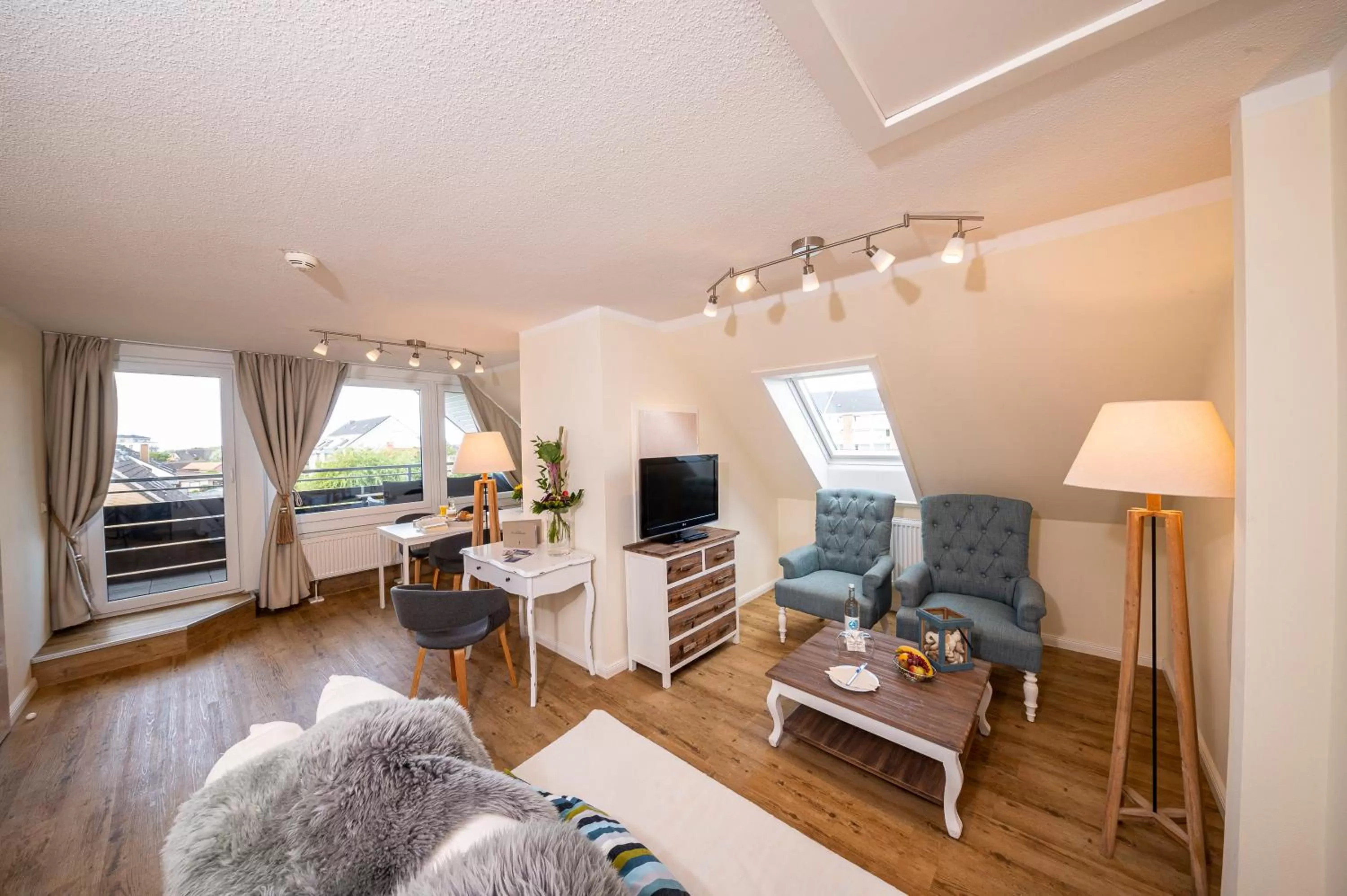 Living room, Seating Area in Das Frühstückshotel Büsum