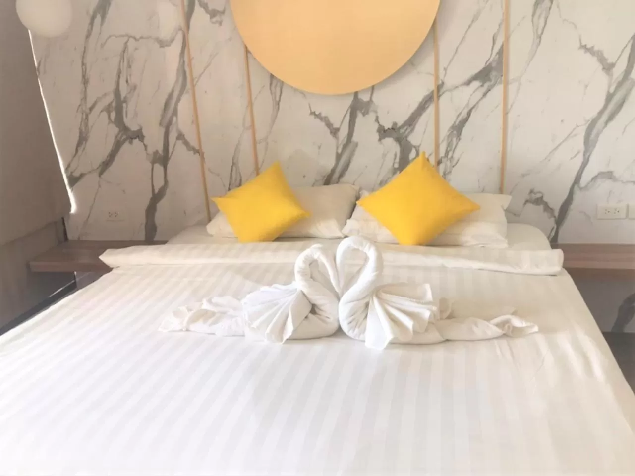 Bed in La La Moon Krabi Poshtel'n' Pool