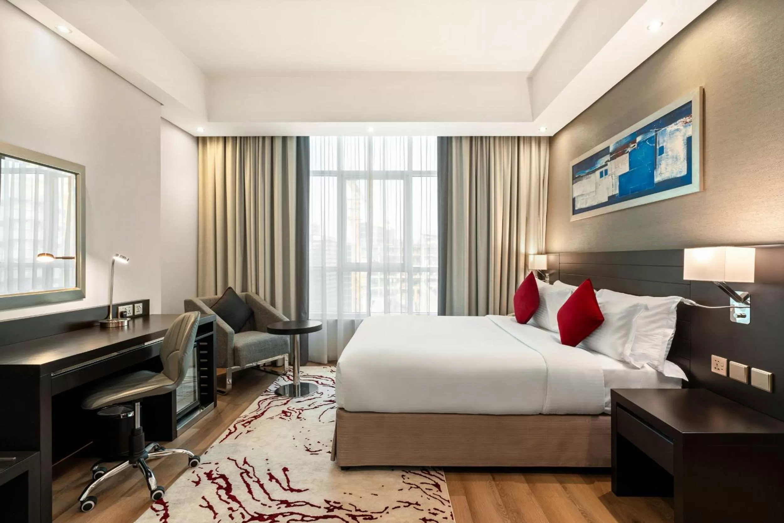 Bed in Ramada by Wyndham Dubai Barsha Heights