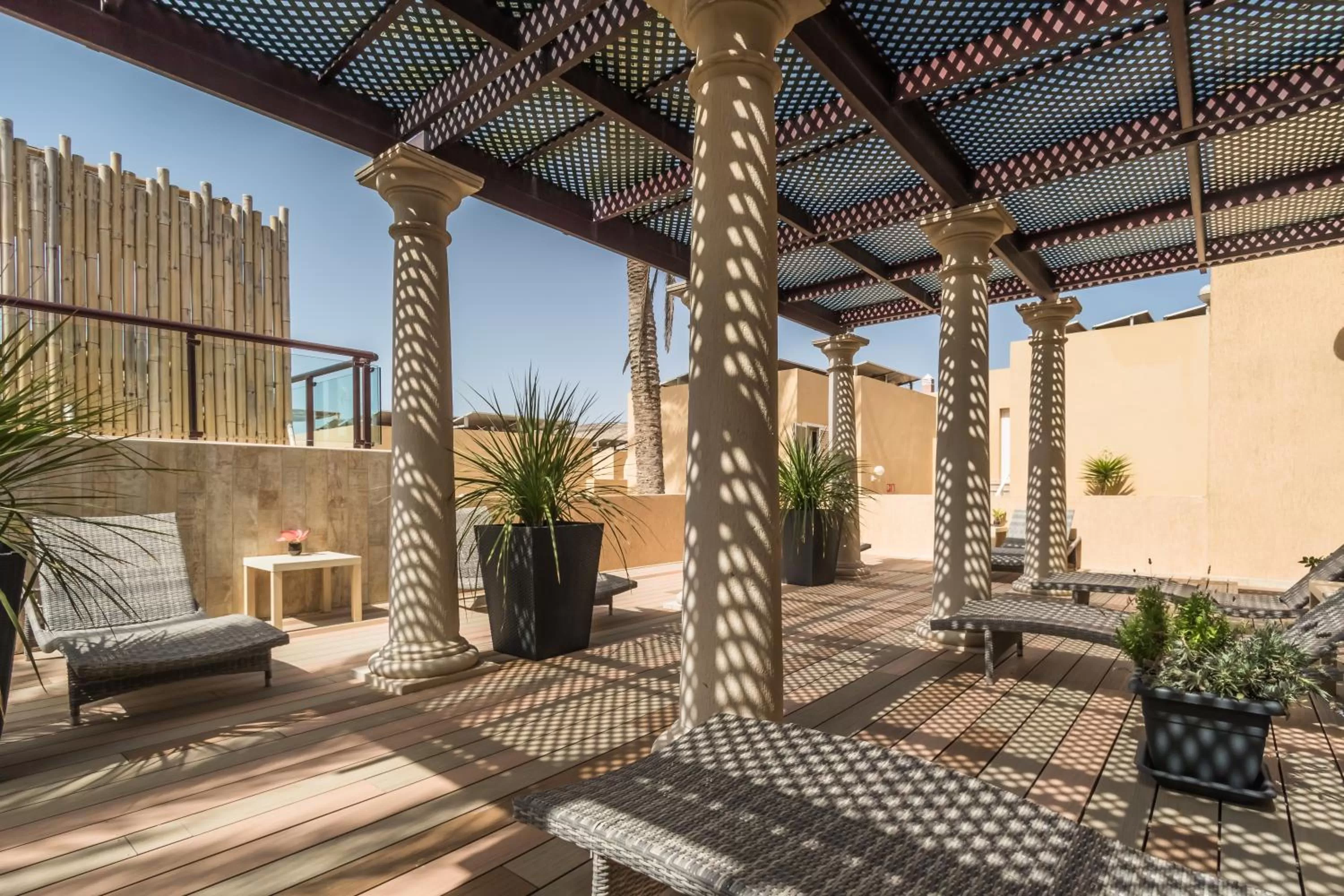 Balcony/Terrace in Hotel Esmeralda Maris by LIVVO