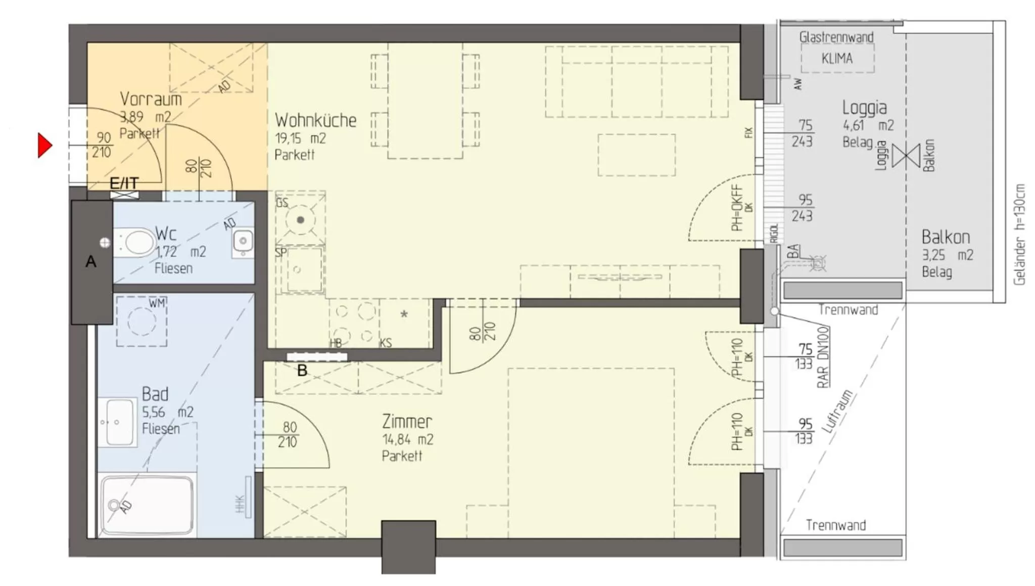 Vienna Residence, Marina Tower - Danube