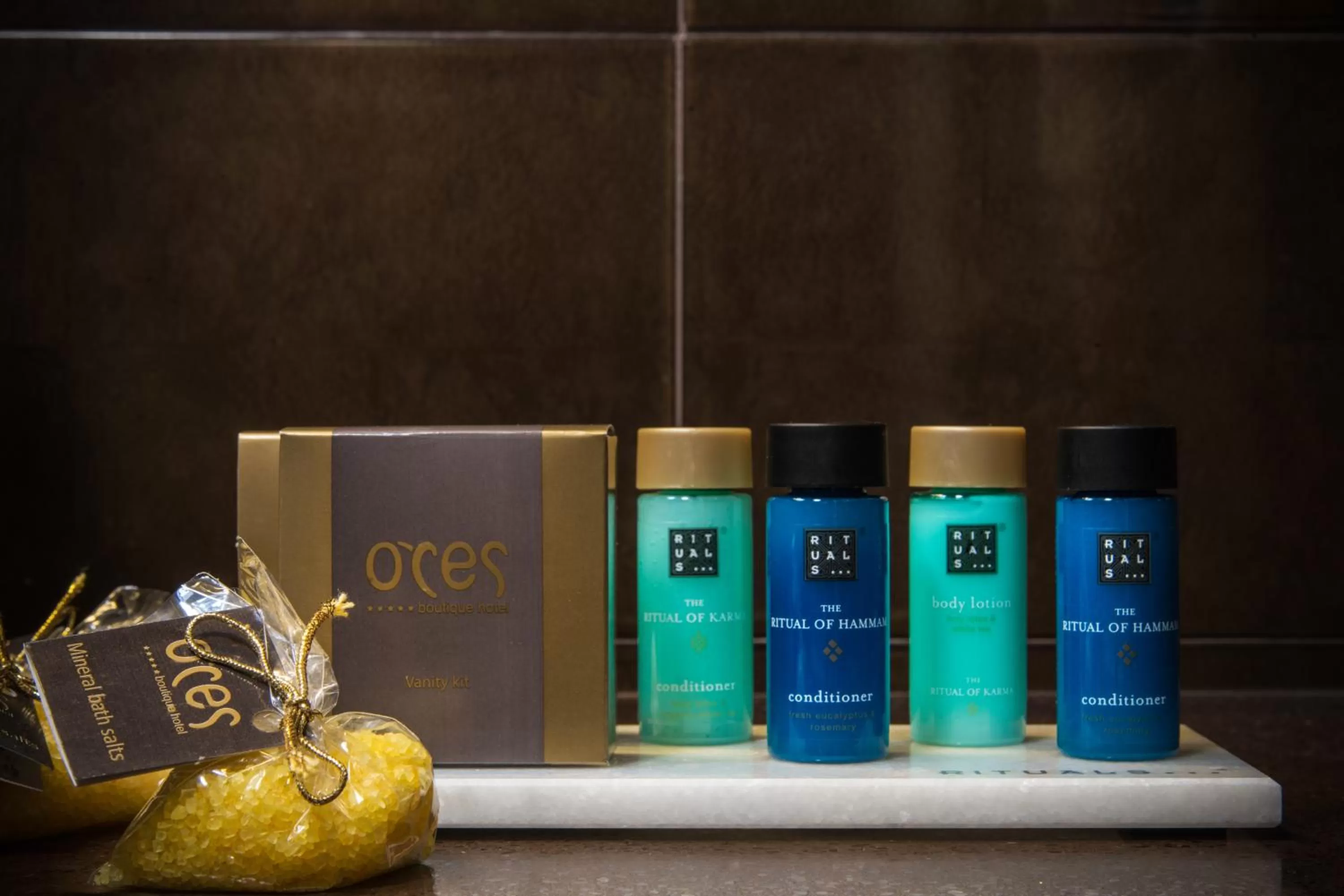 Shower in Ores Boutique Hotel