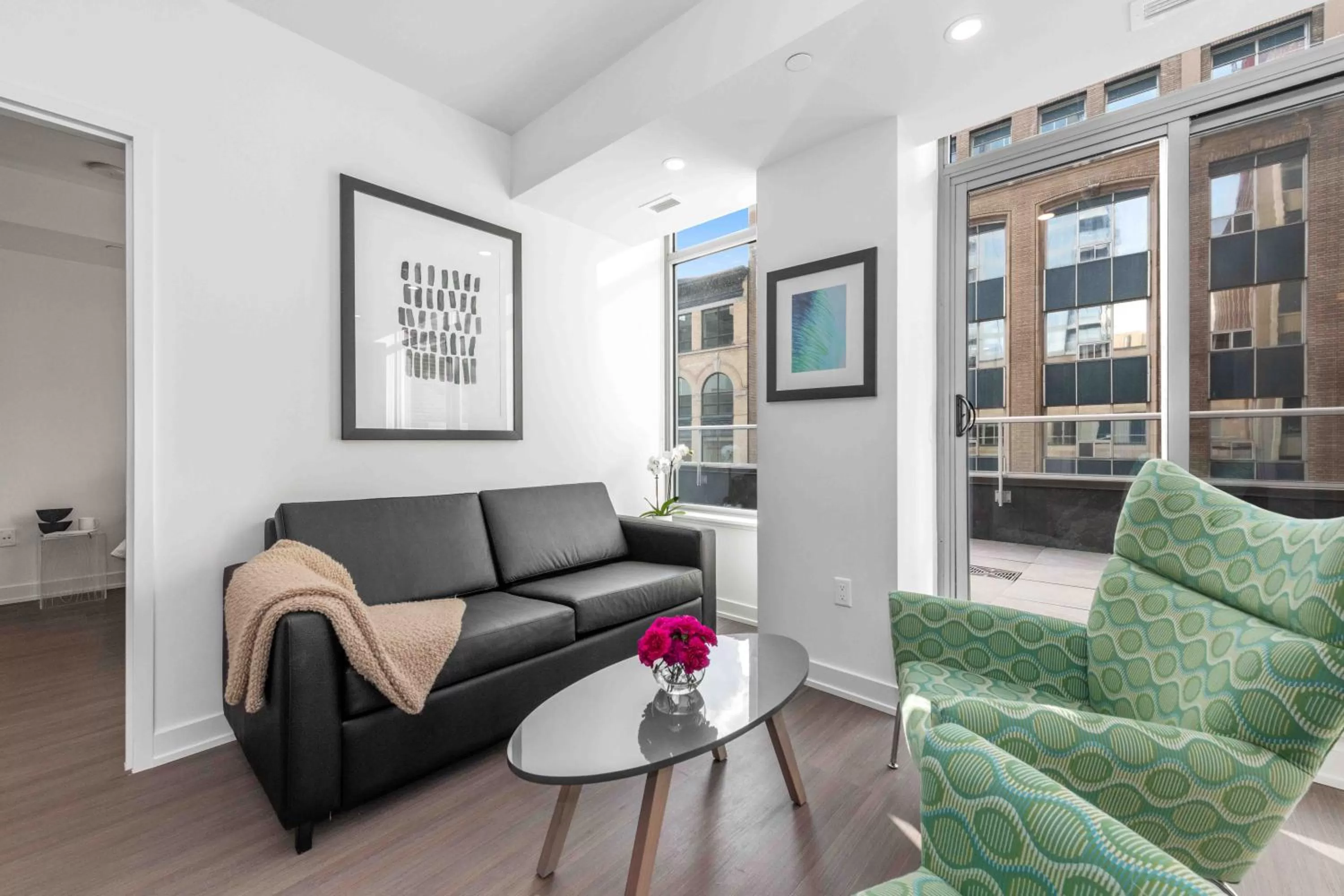 Living room in reStays Ottawa