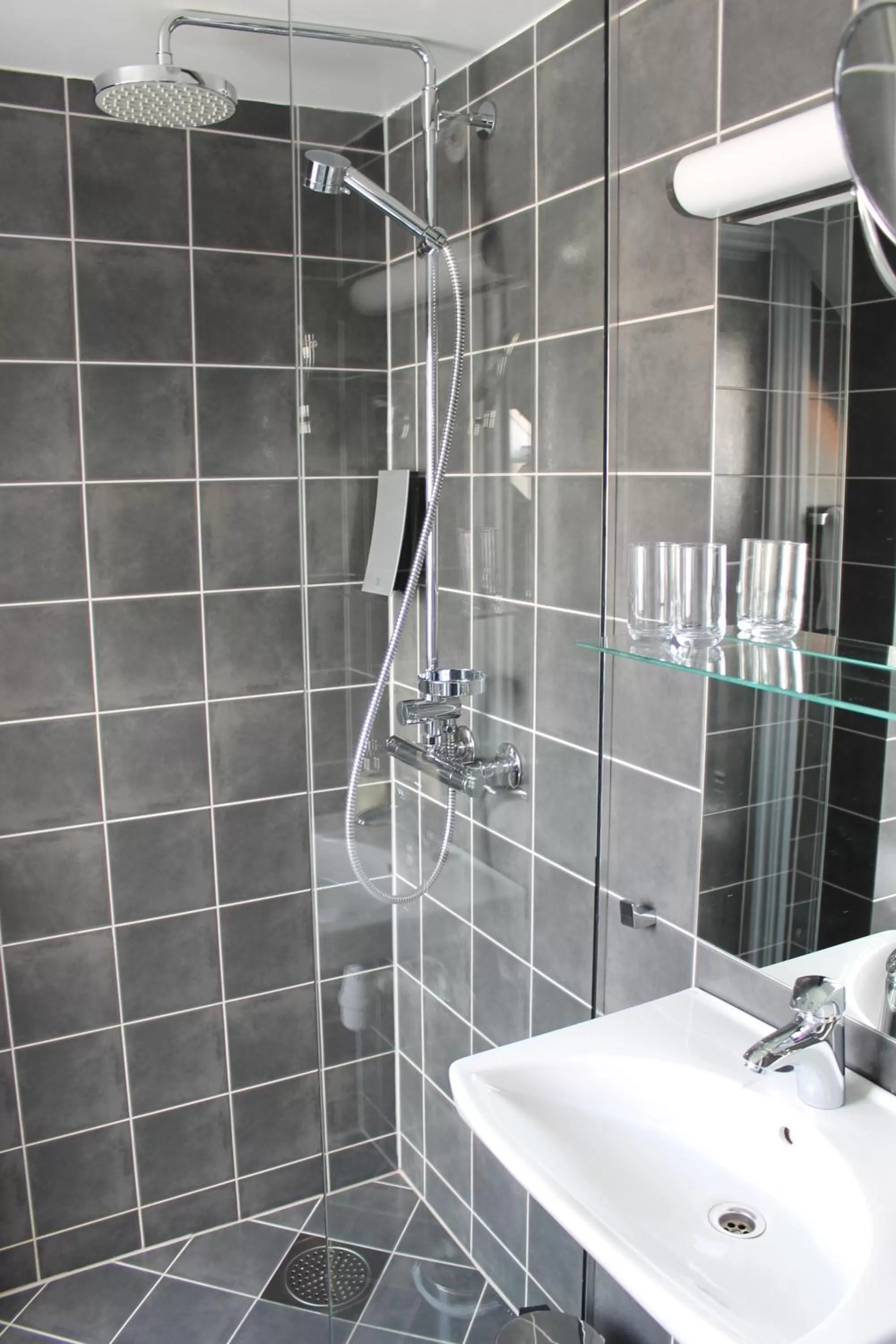 Shower in Klosterhagen Hotel