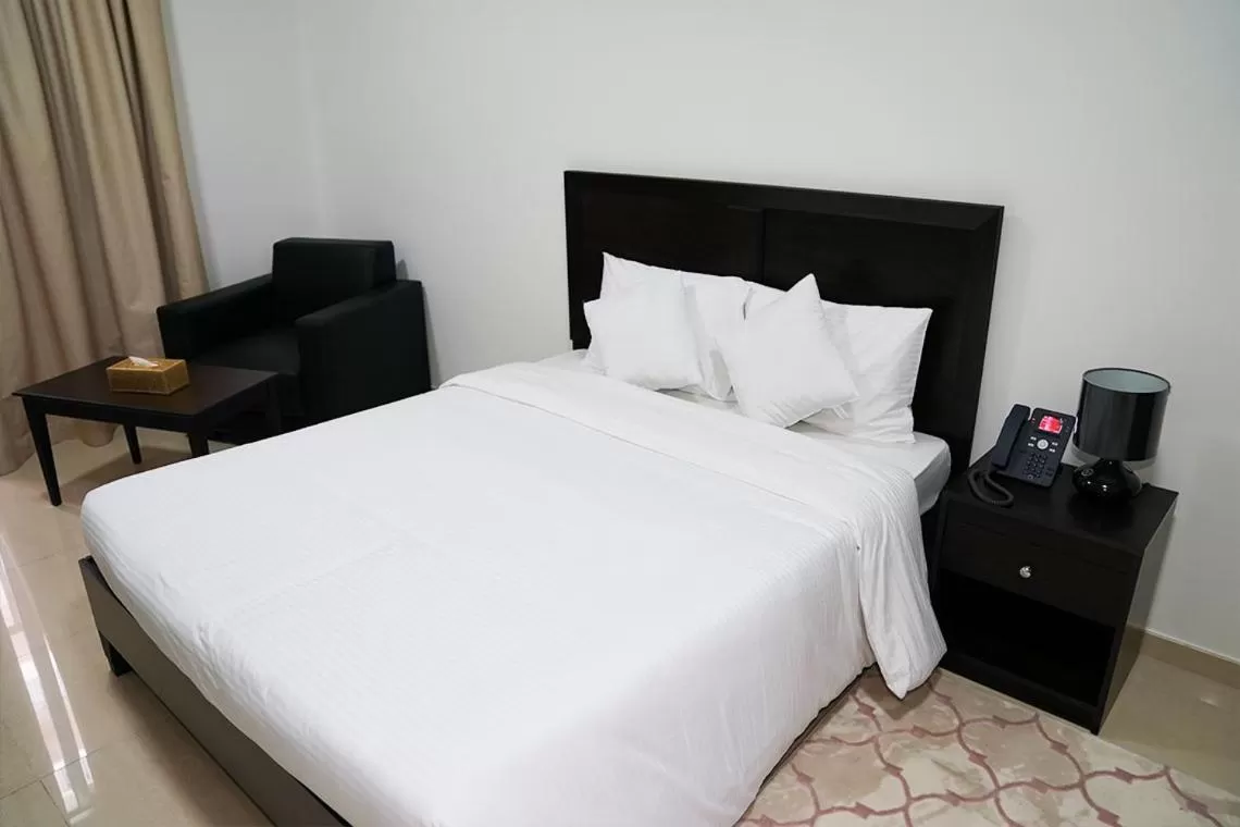 Bed in Aurak Guest House