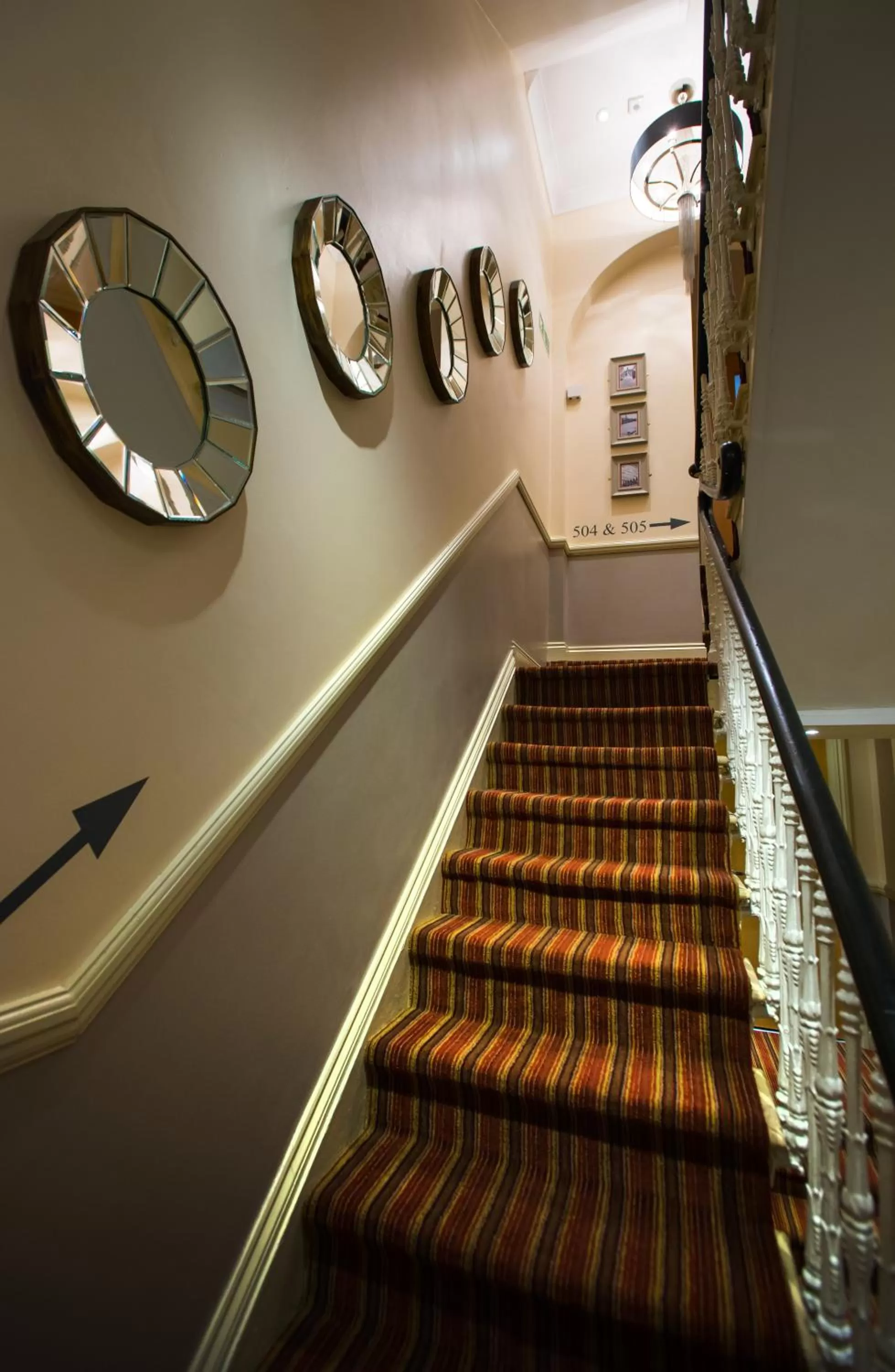 Decorative detail in Best Western Buckingham Palace Rd