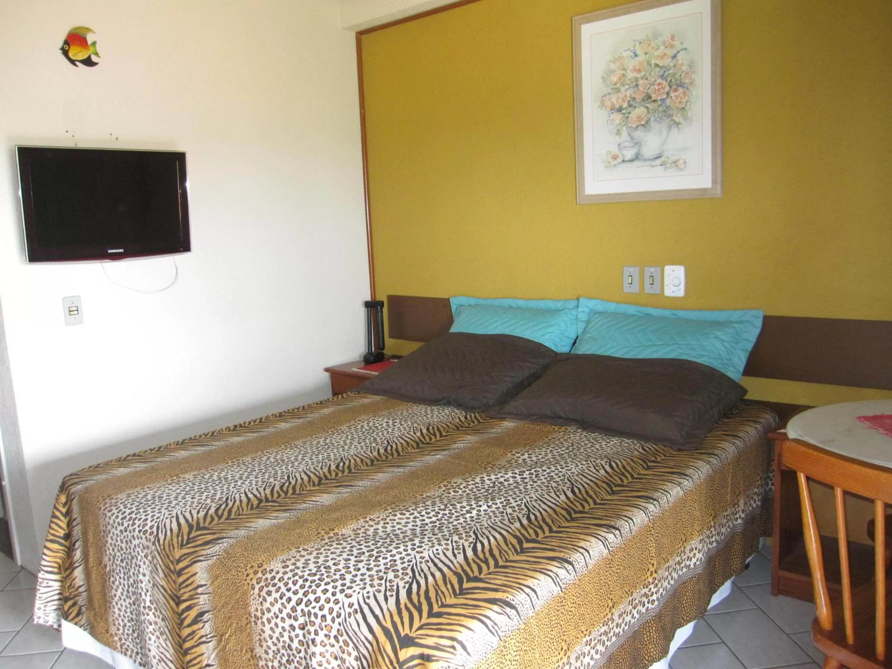 Bed in Pousada Vento Sul