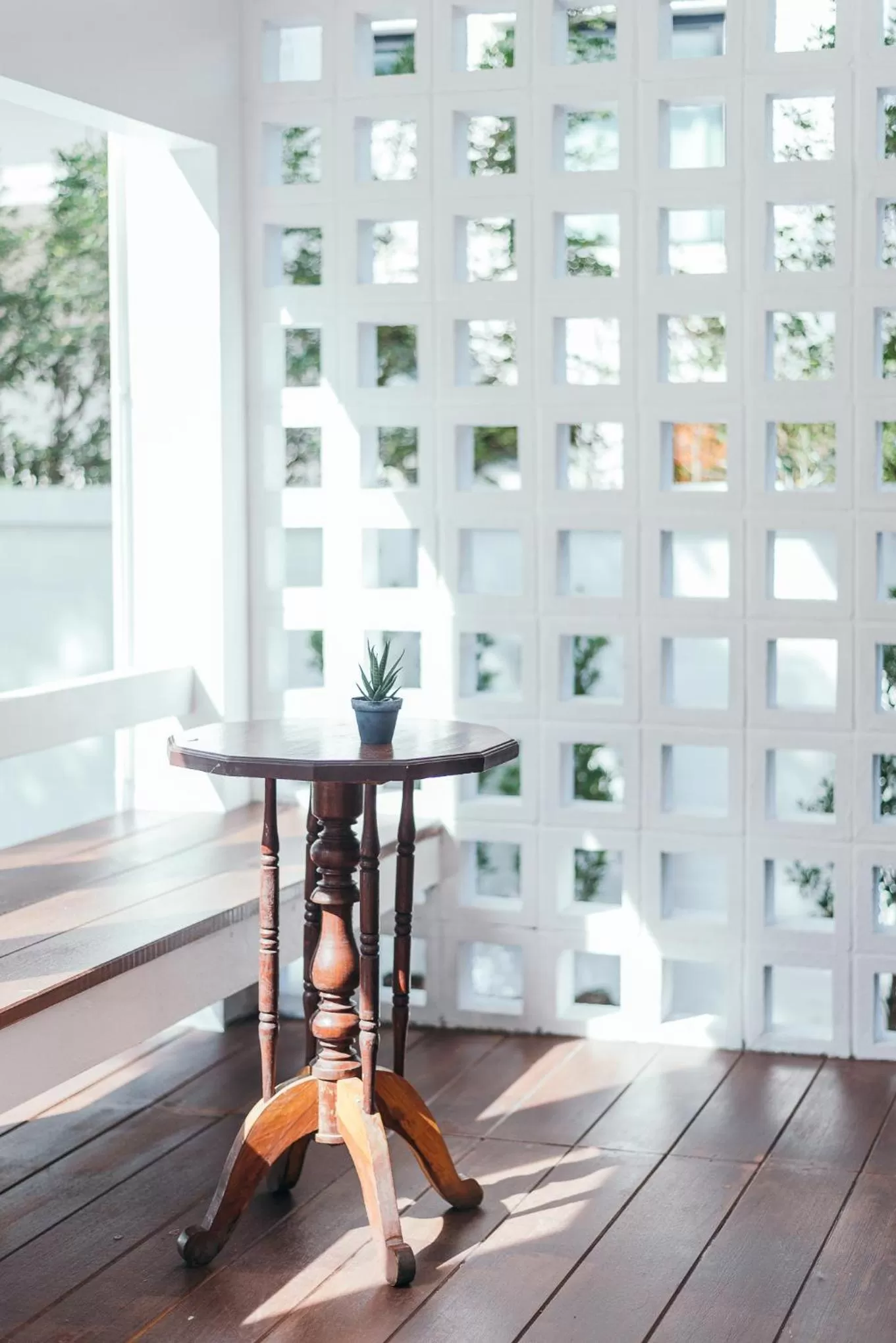 Seating area in The Mellow Pillow Hotel @ Chiang Mai Gate