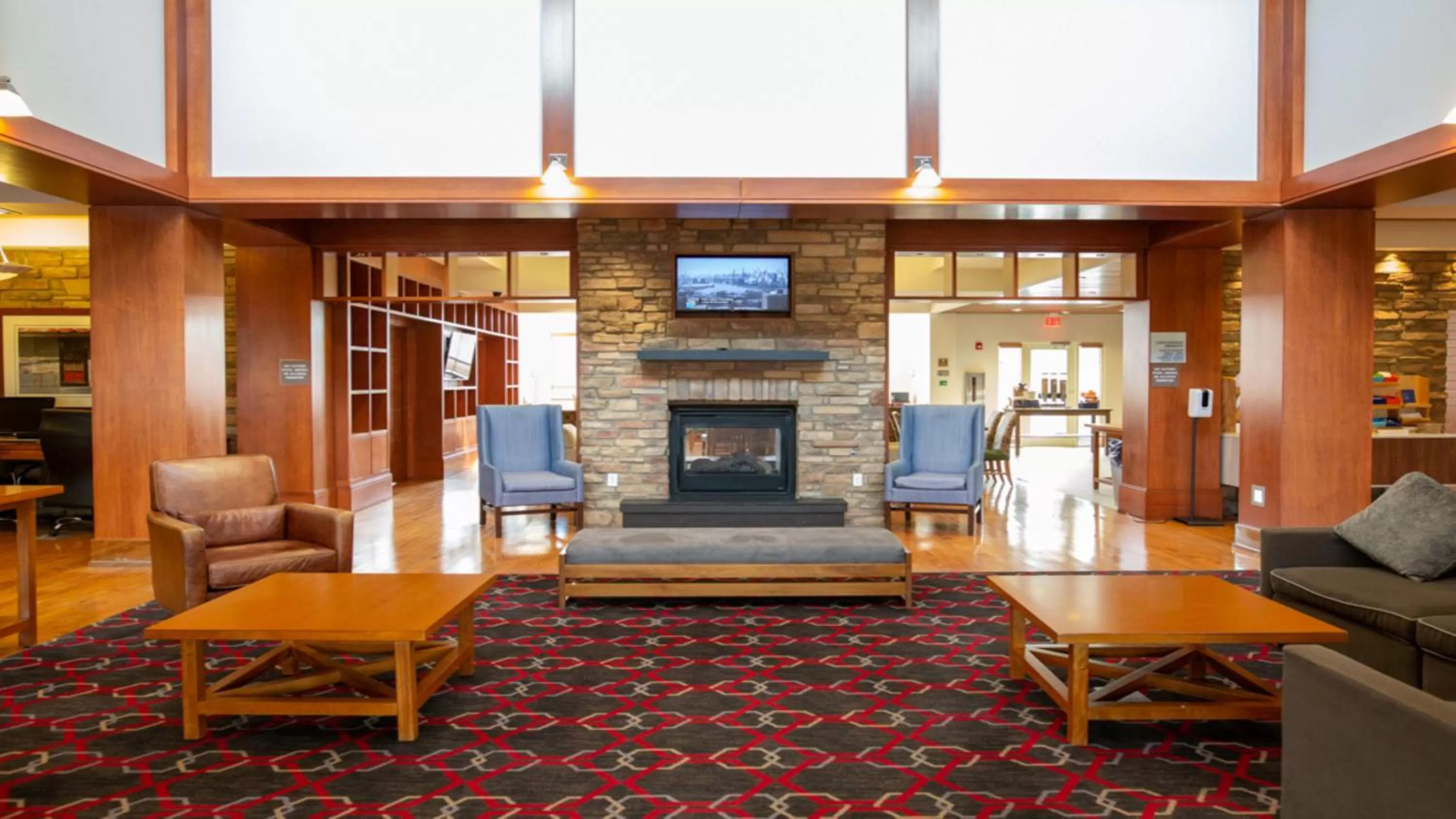 Lobby or reception in Holiday Inn Express Columbus Airport Easton