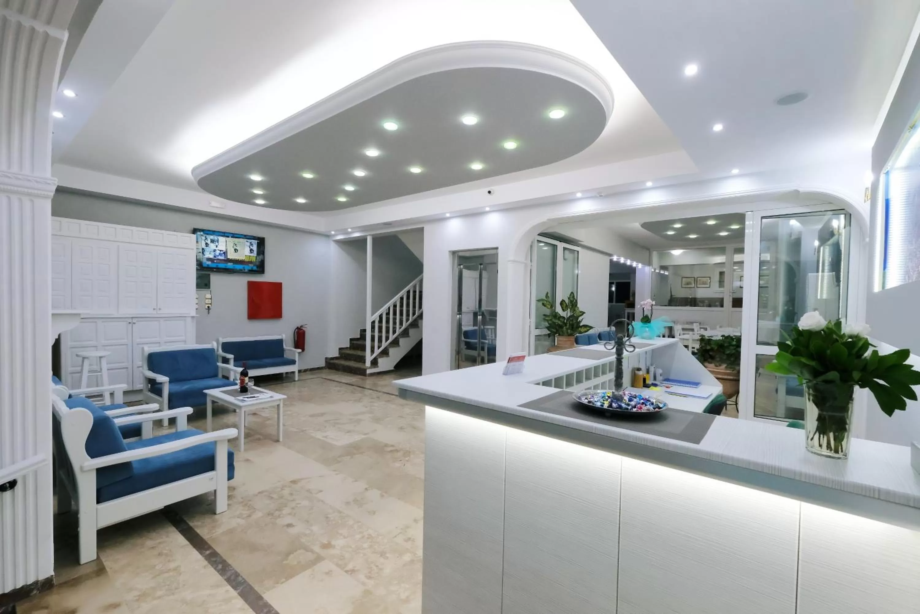 Lobby or reception in Limnia Gi