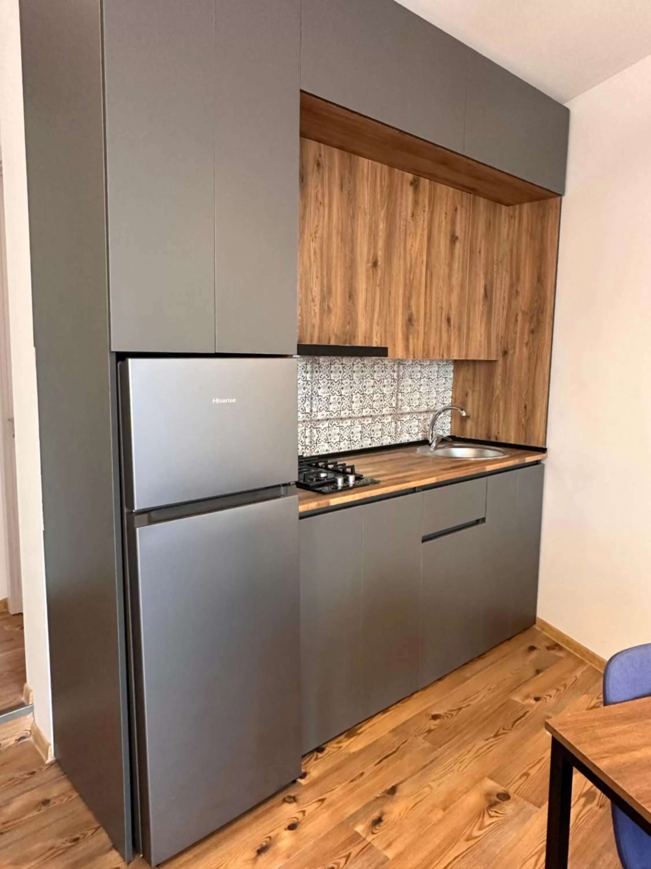 Kitchen or kitchenette in Aparthotel costa