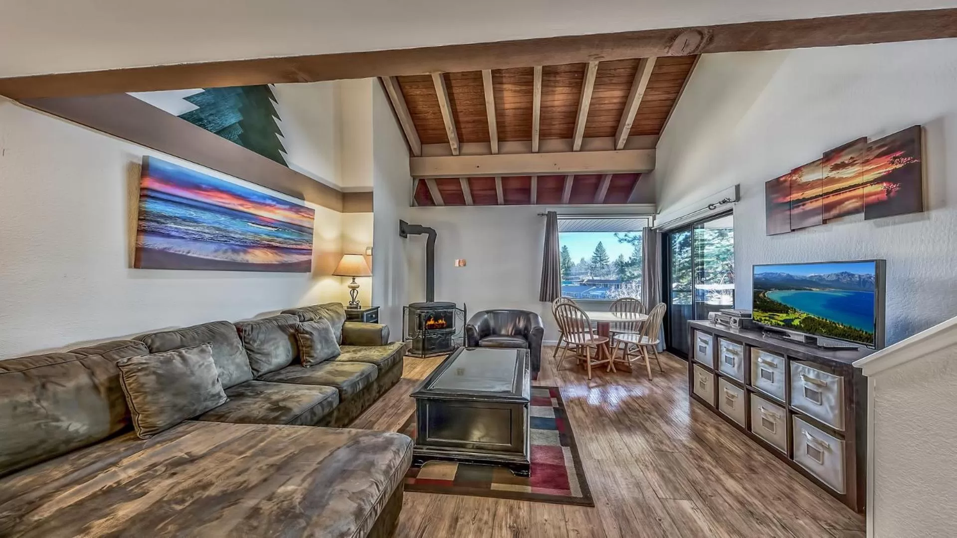 Seating Area in Lakeland Village at Heavenly