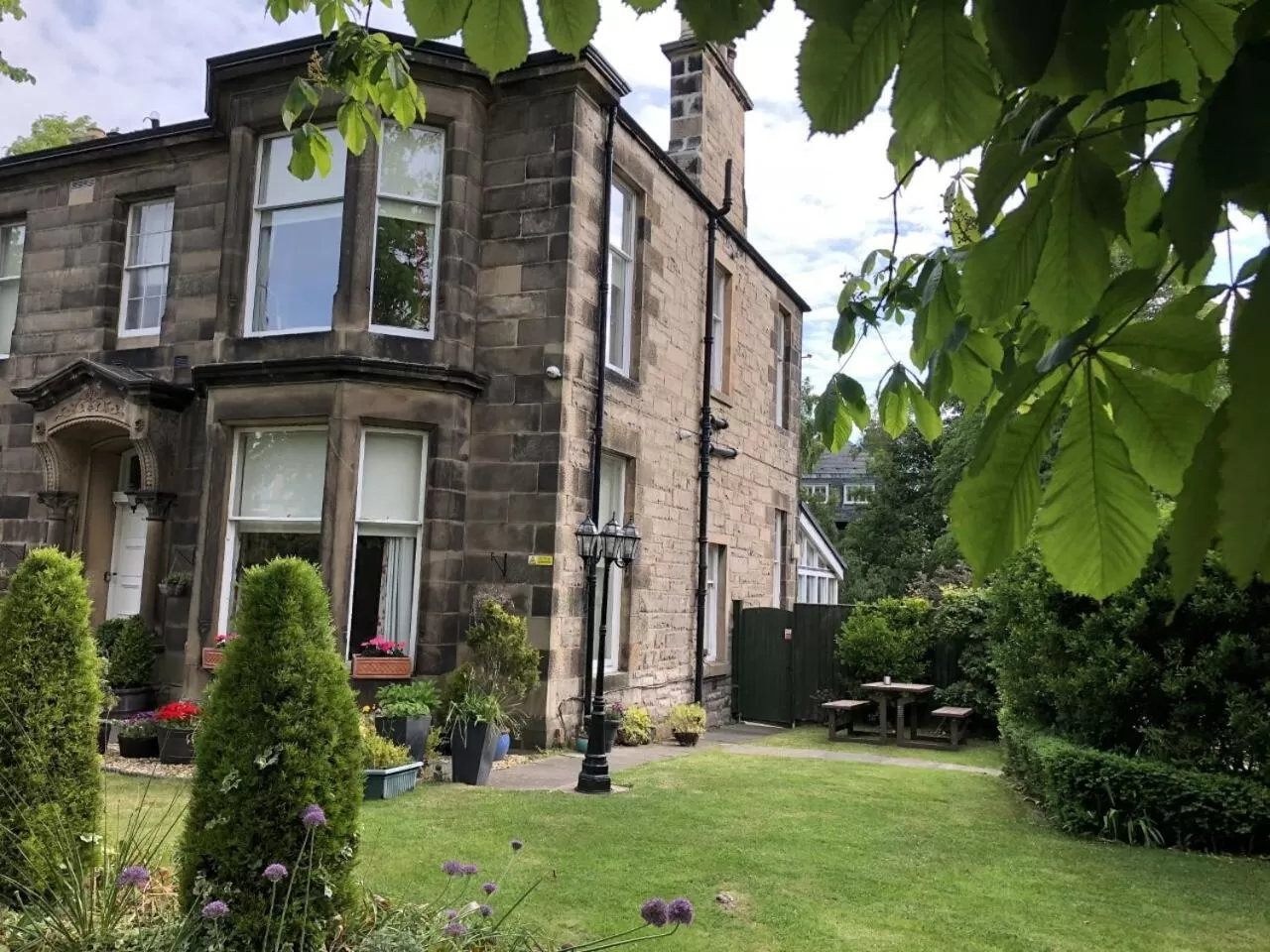 Property building in Alba House Hotel