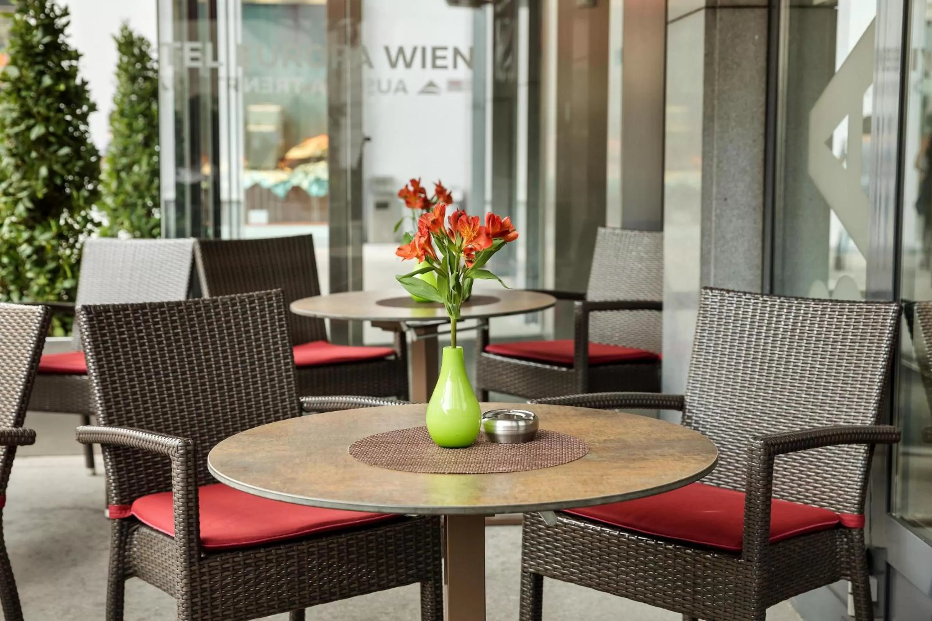 Balcony/Terrace in Austria Trend Hotel Europa Wien