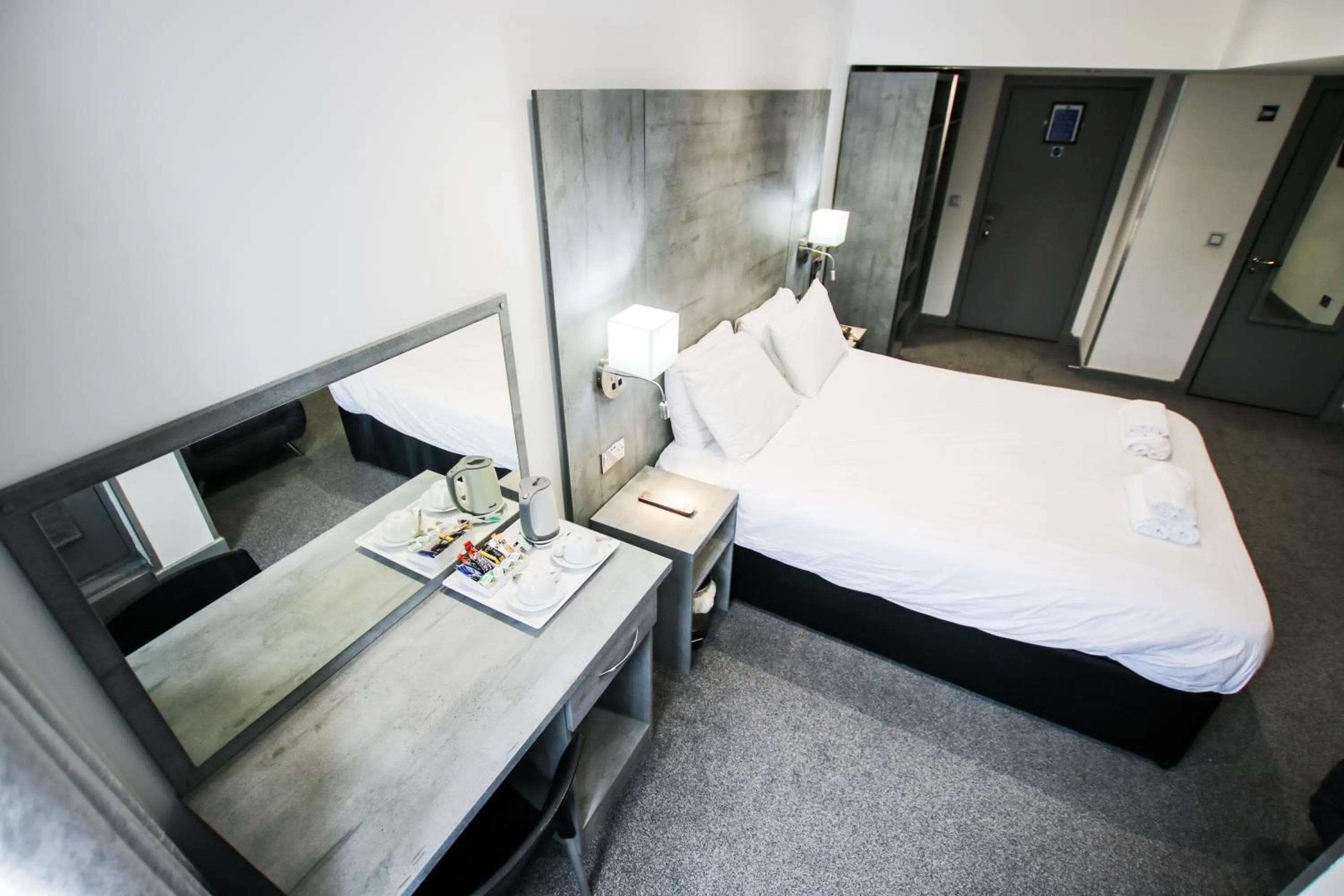 Bed in Brunswick Merchant City Hotel