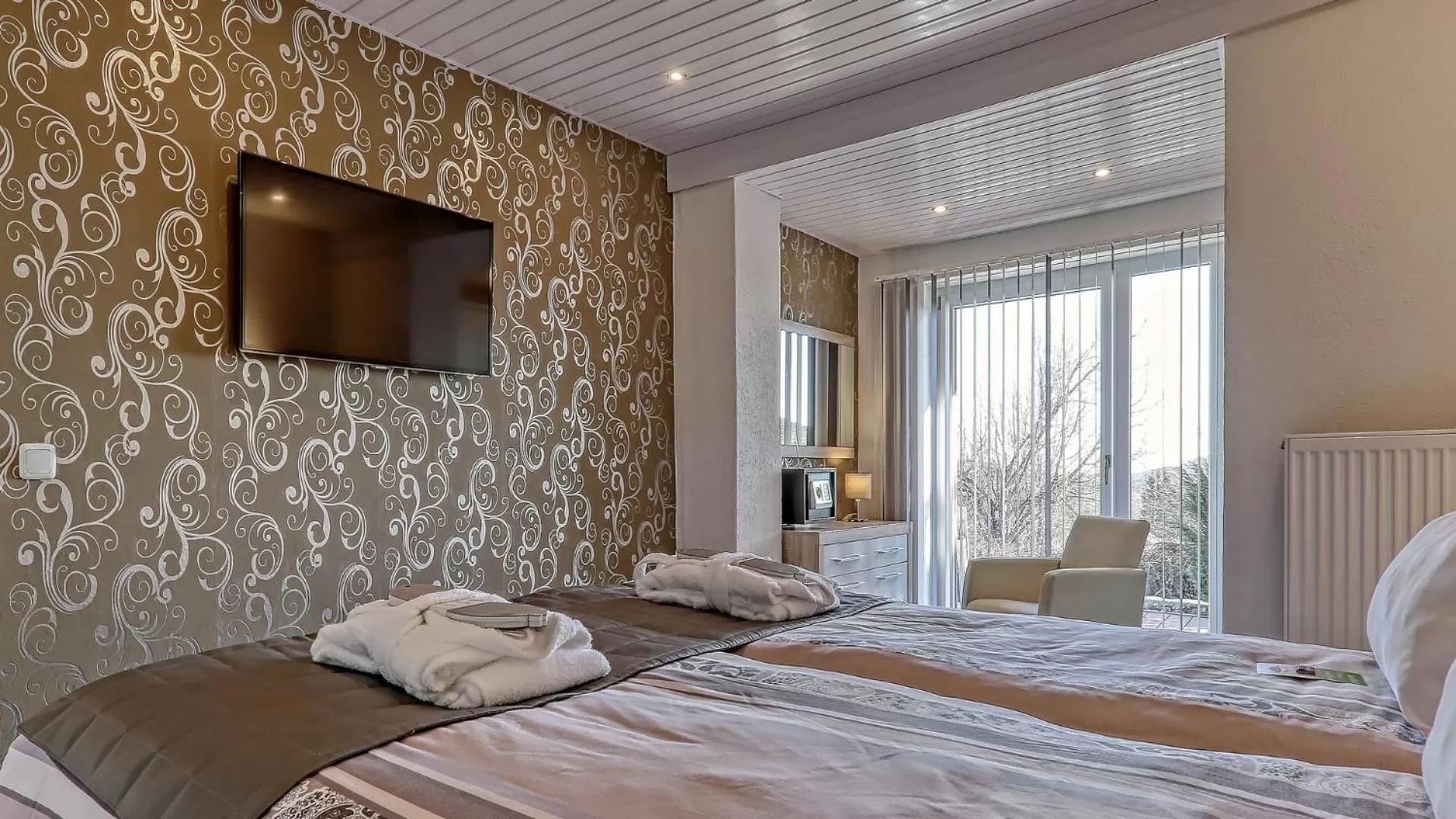 Bedroom in Suit' & Frühstück Zum Latschen - Adults Only