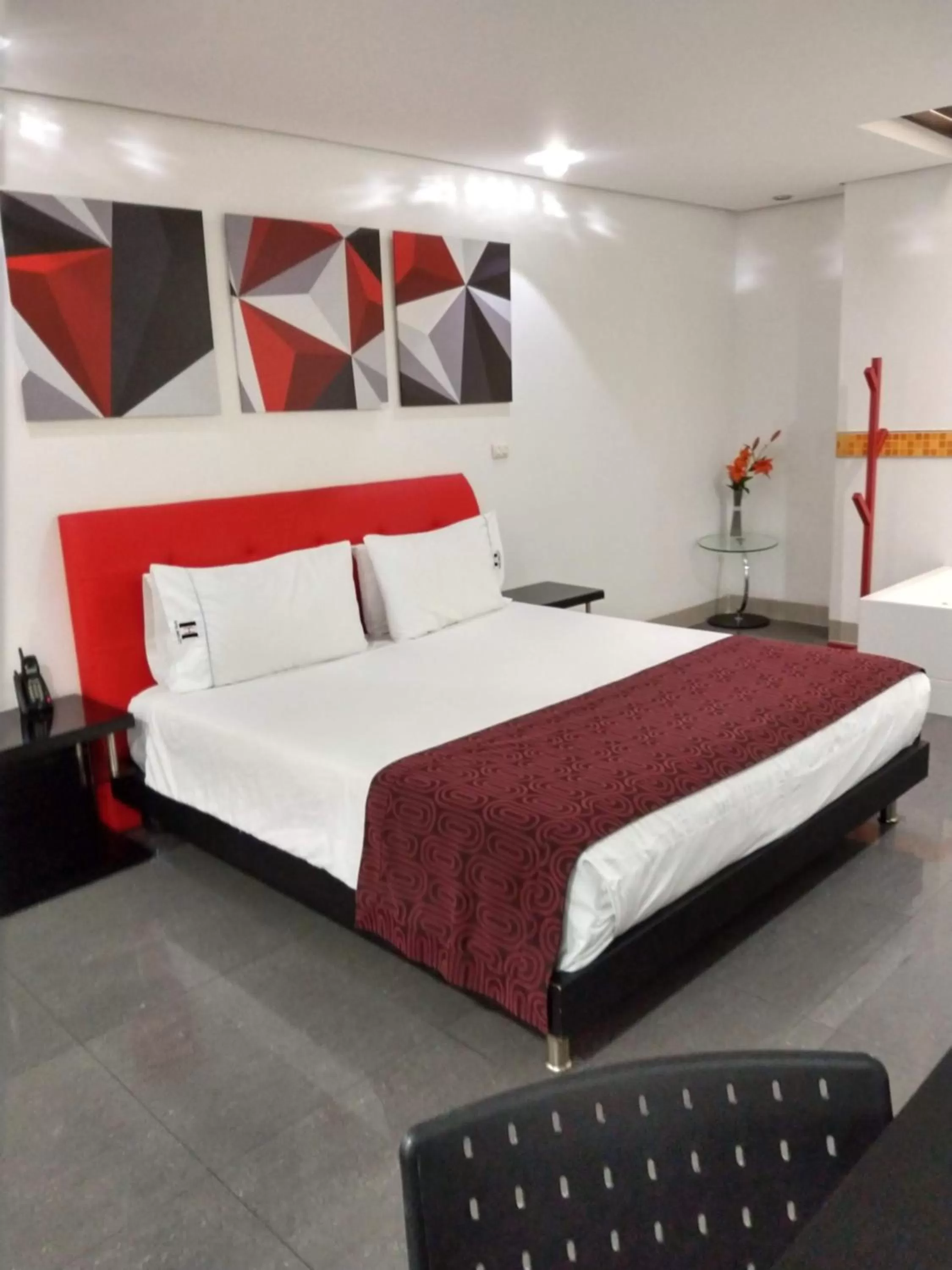 Bed in Hotel Merlott 70