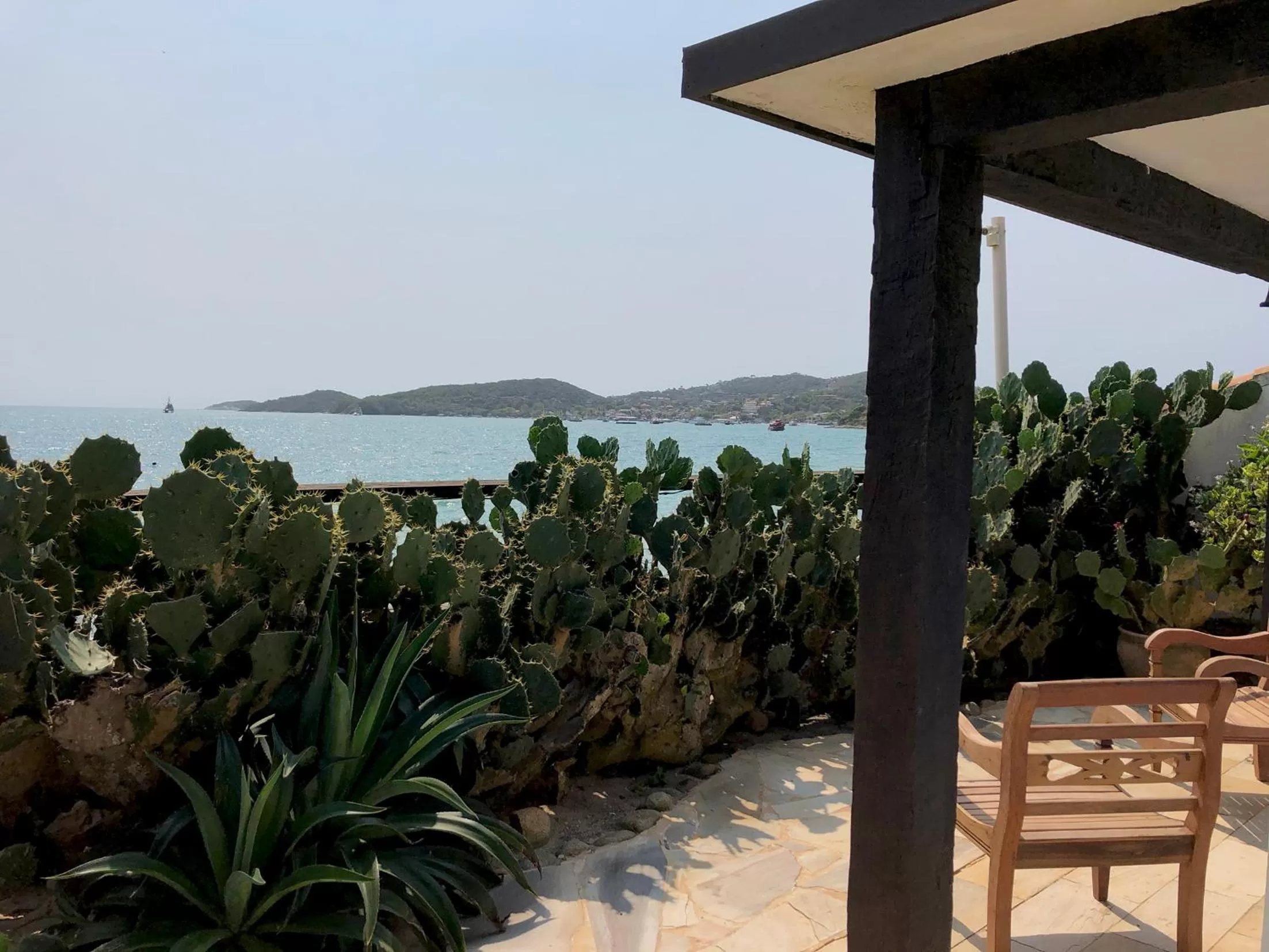 Sea view, Balcony/Terrace in Vila Bela-Emília