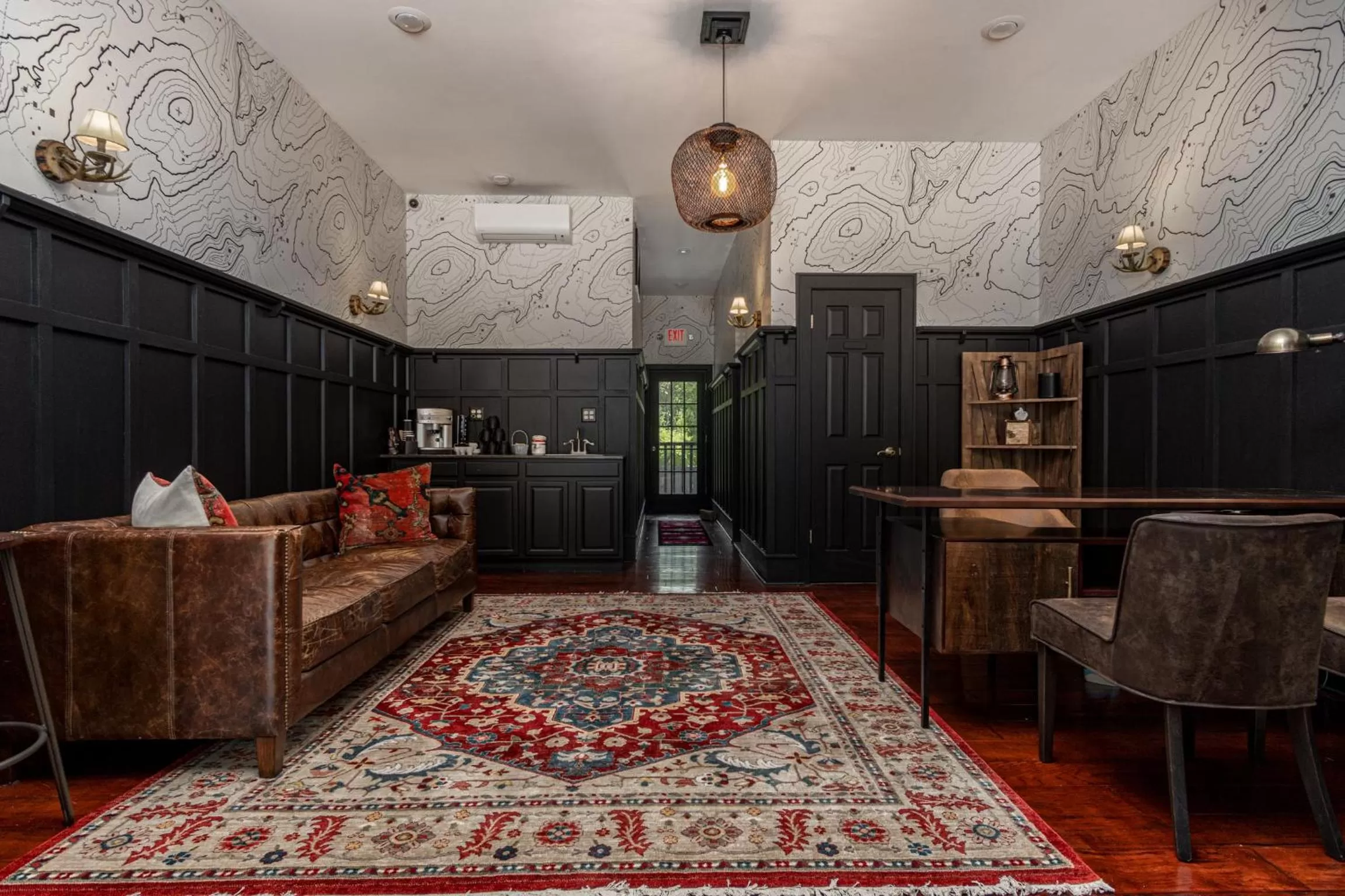 Lobby or reception in The Alpine Lodge
