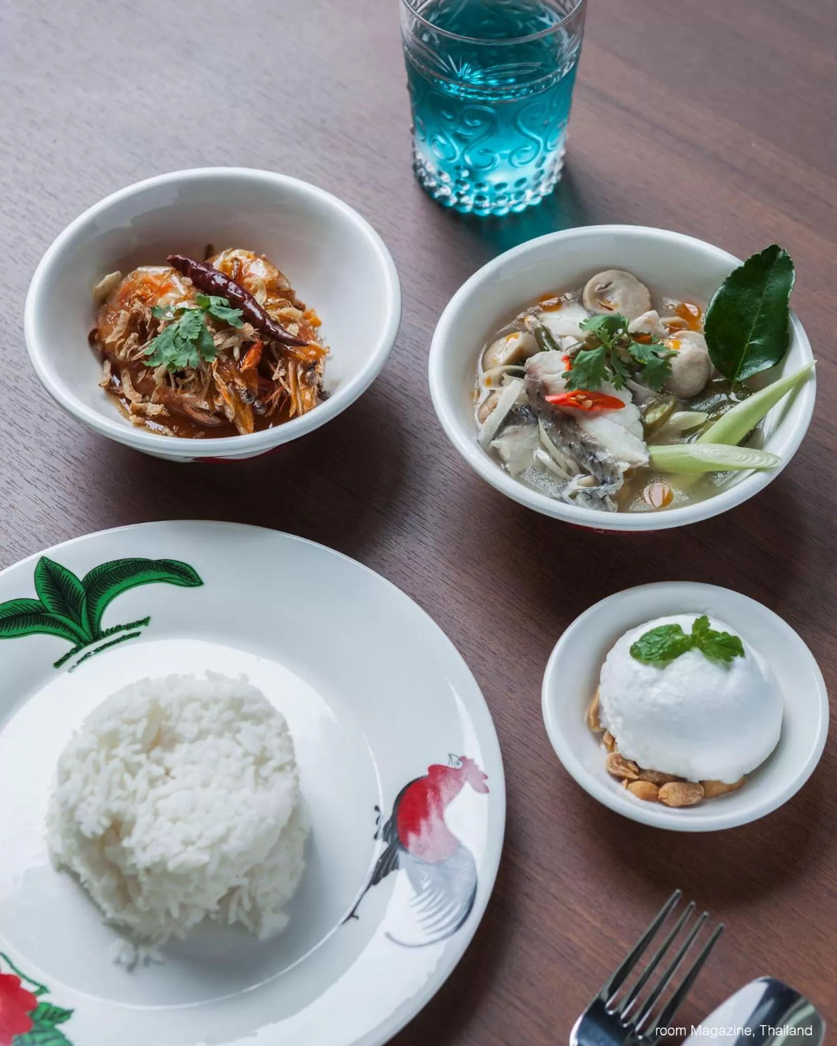 Food in Samsen Street Hotel