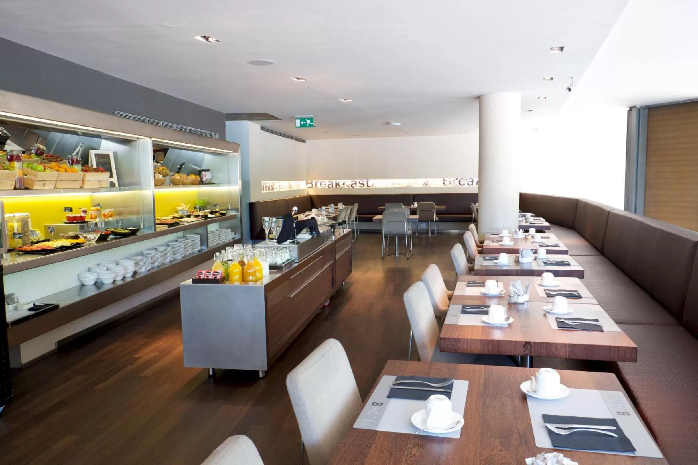 Buffet breakfast in B Hotel