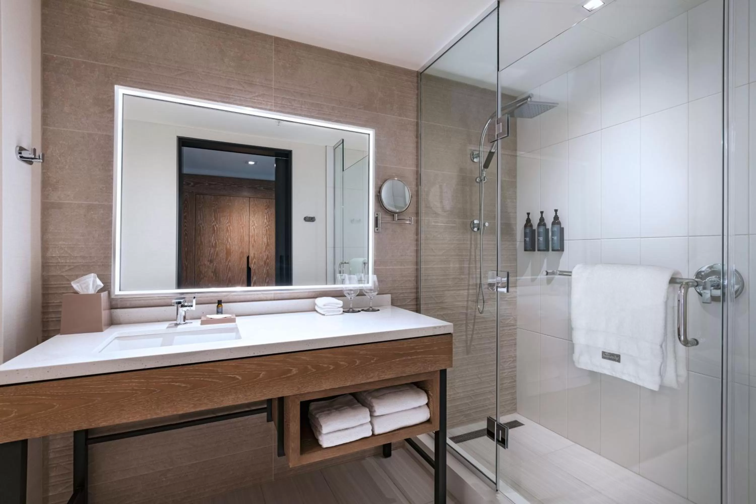 Shower in The Westin Dallas Southlake