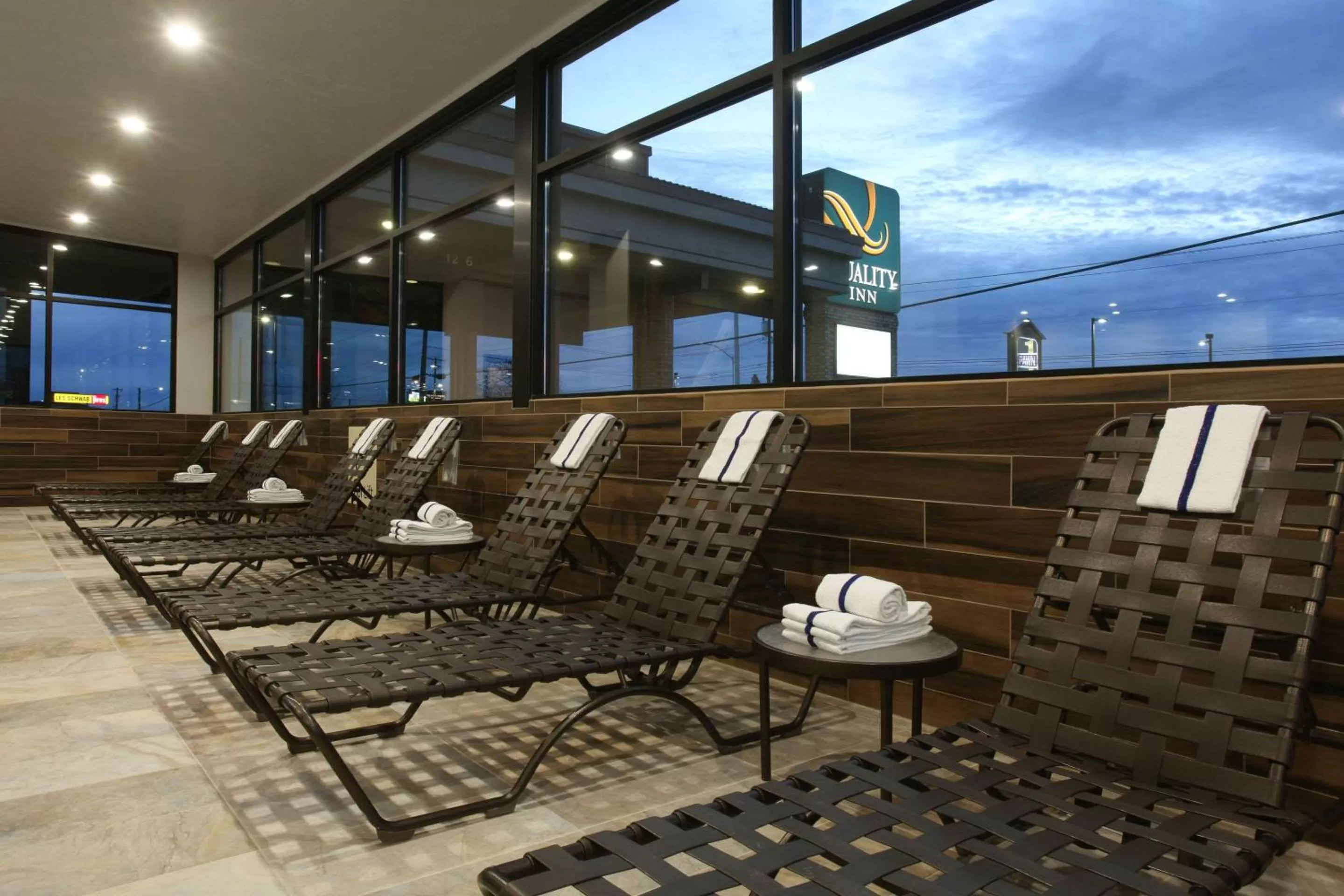 On site in Quality Inn Oakwood