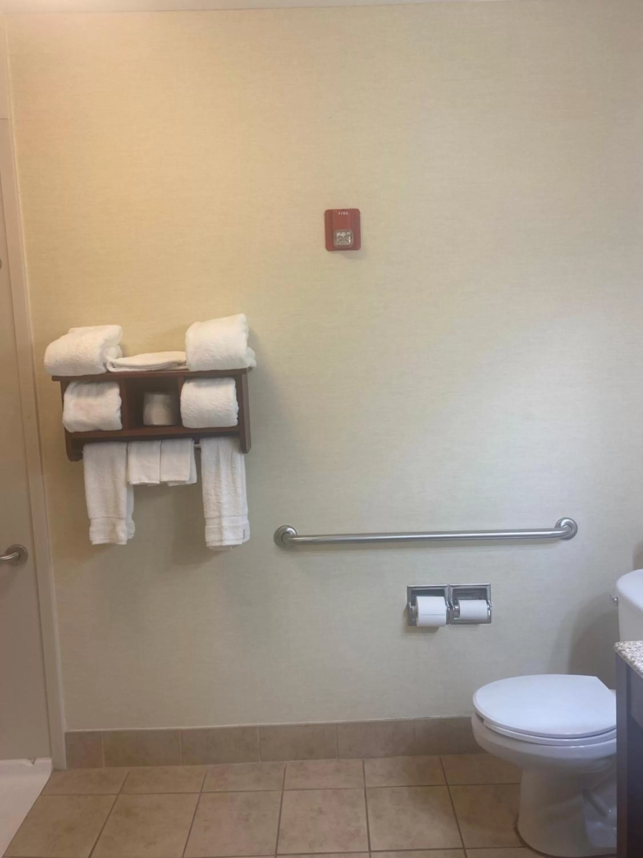 1 King Bed, Mobility/Hearing Accessible Room, Roll-In Shower, Non-Smoking in Wingate by Wyndham Steubenville