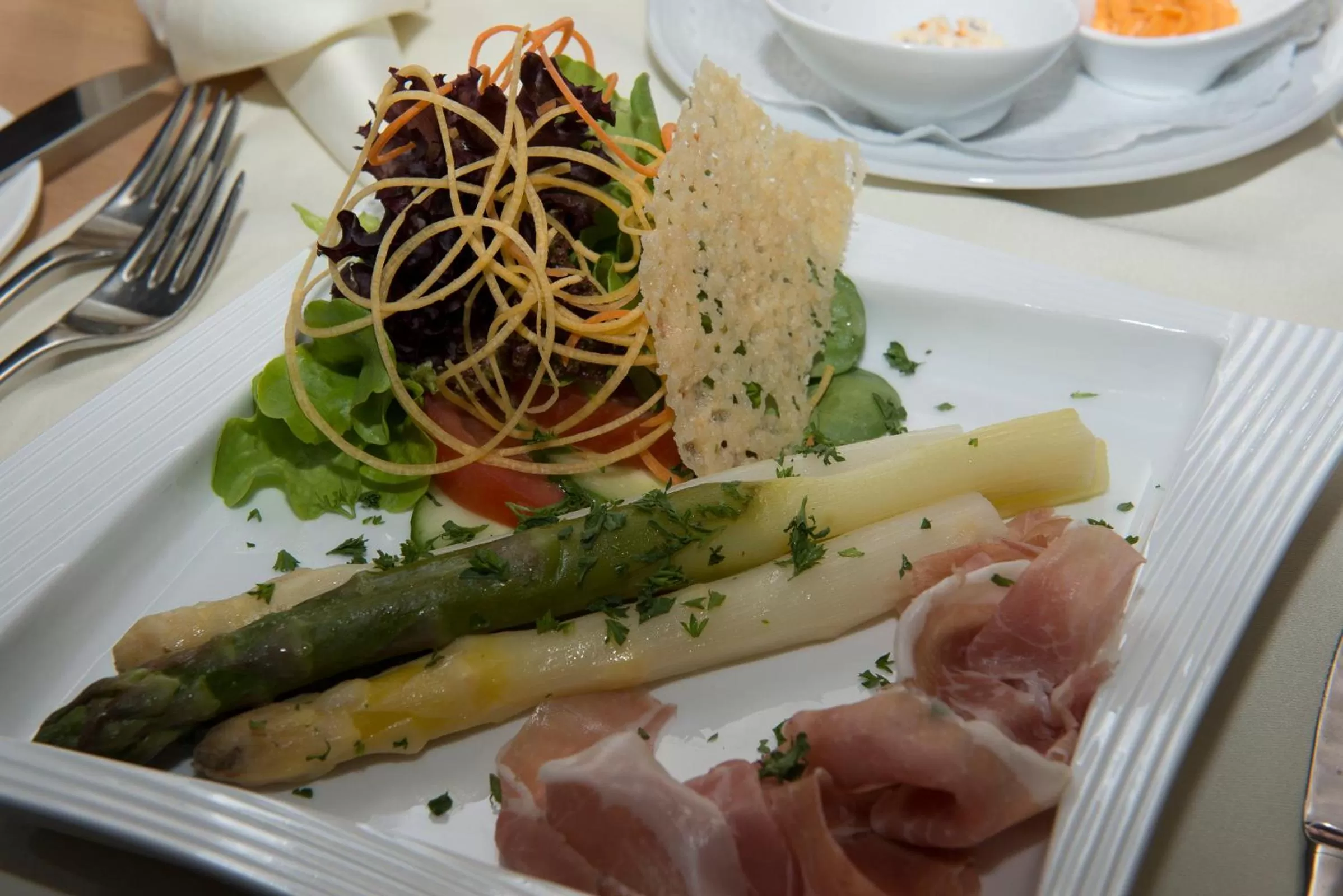 Food and drinks in Hotel zum Hirschen