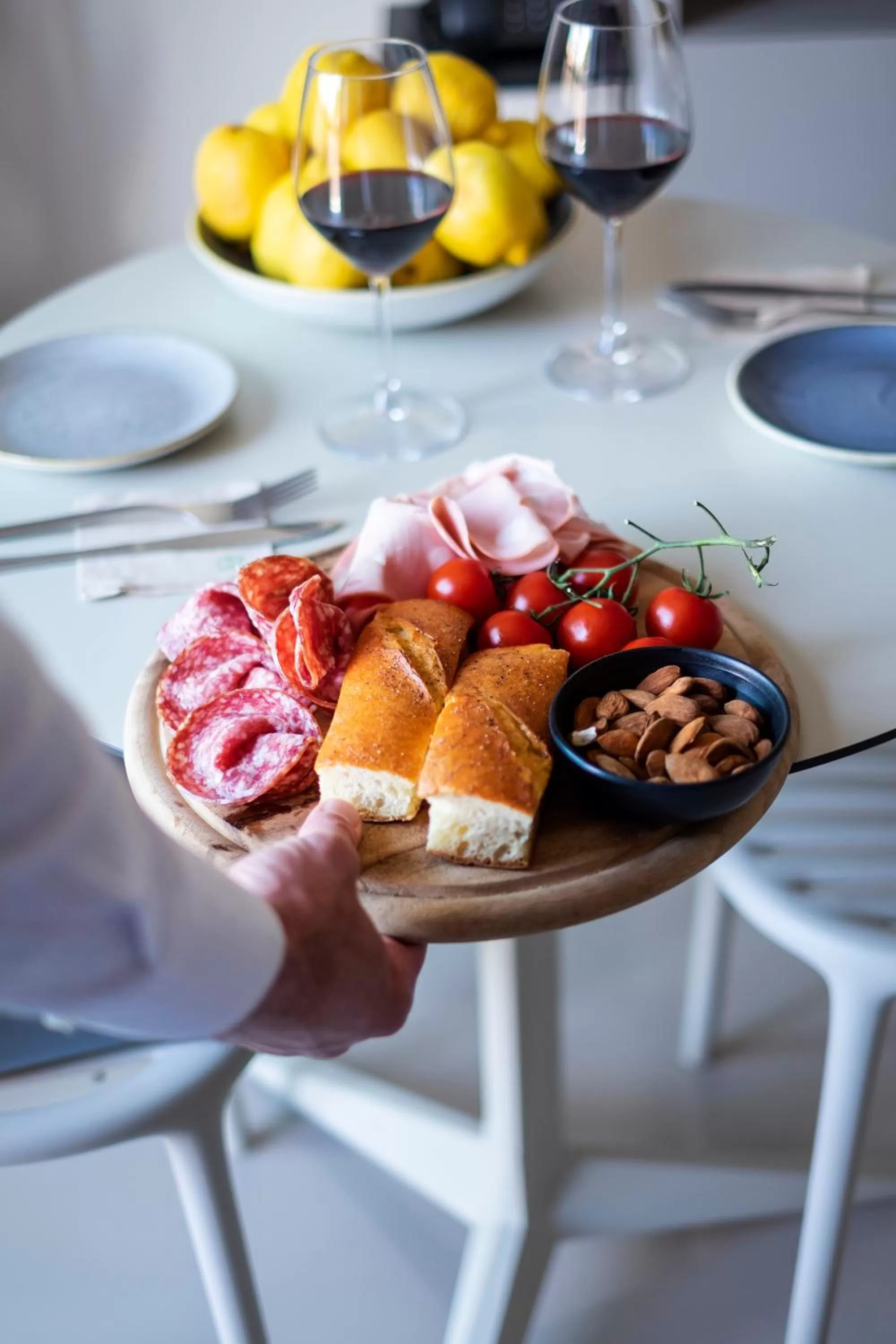 Food and drinks in Ollen apartments