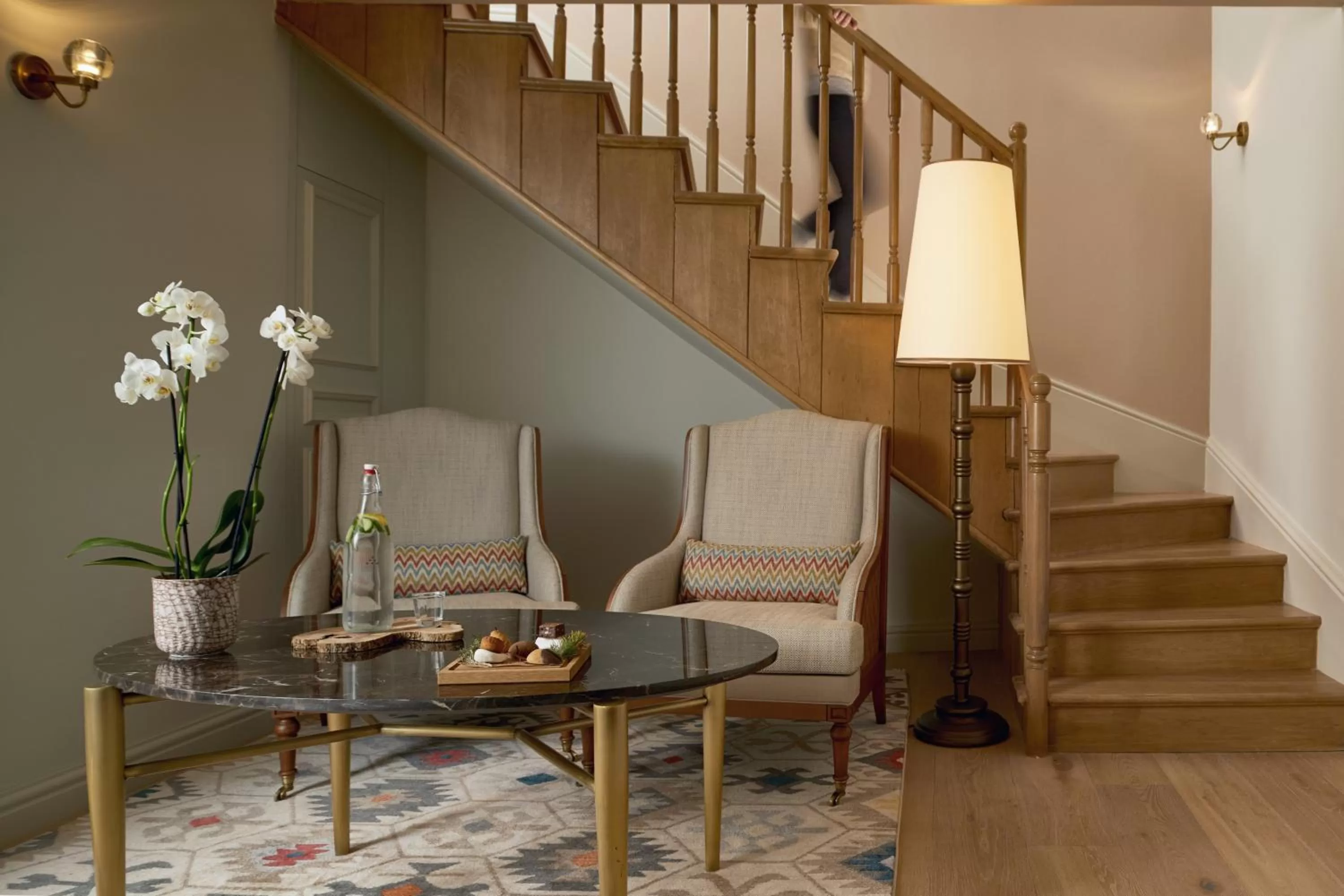 Seating area in Six Senses Kocatas Mansions