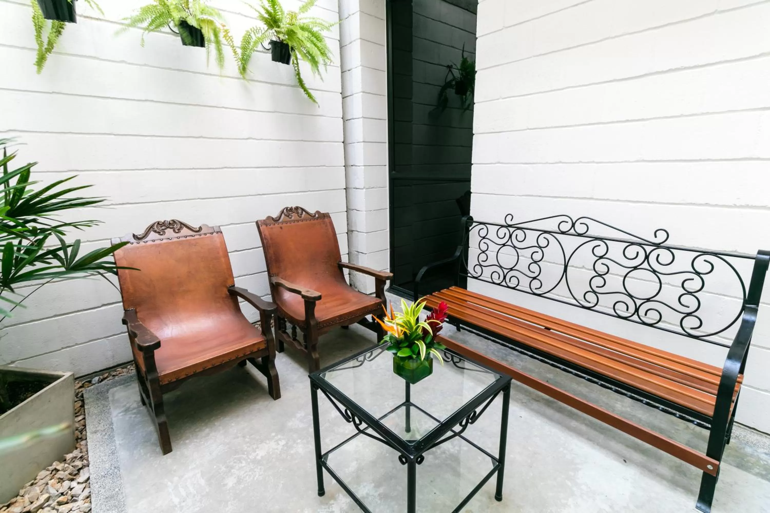Patio in Hotel Casa Vallecaucana