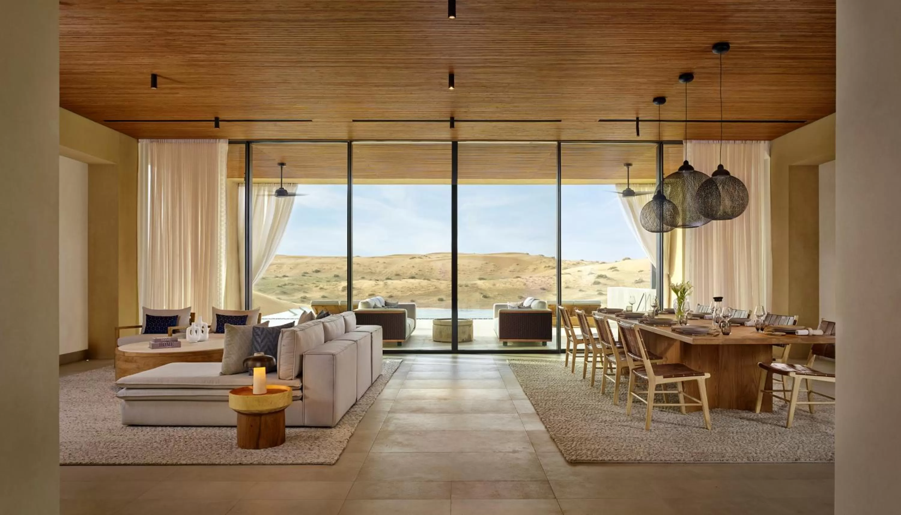 Living room in The Ritz-Carlton Ras Al Khaimah, Al Wadi Desert