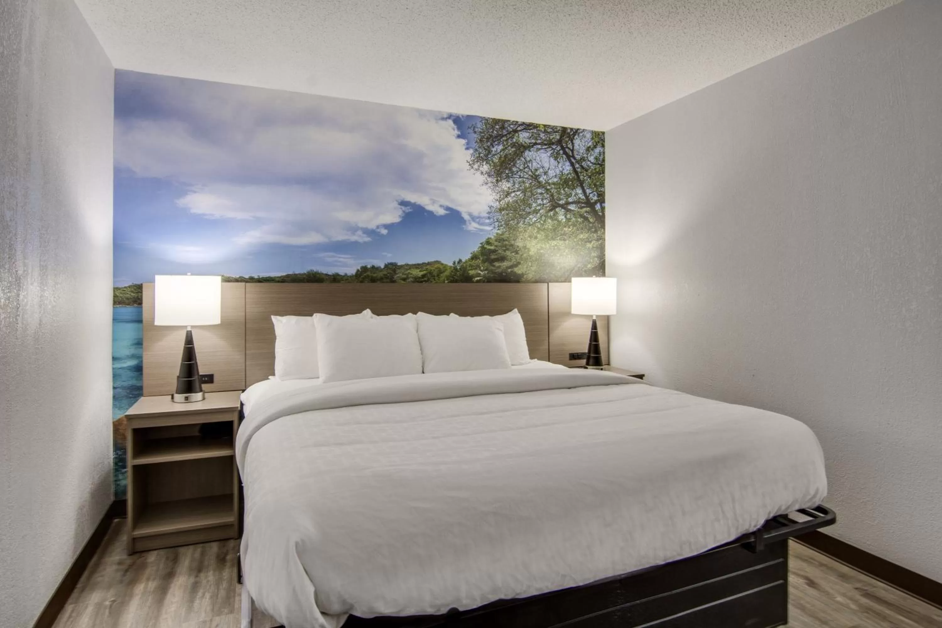 Bedroom, Bed in Clarion Pointe on the lake Clarksville-South Hill West