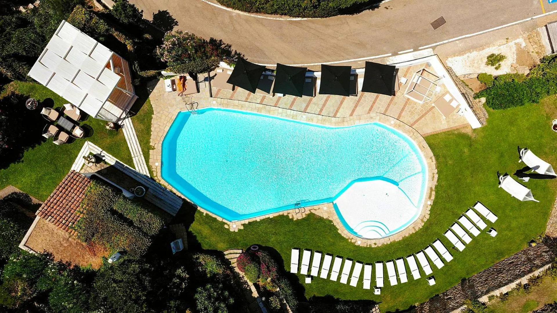 Bird's eye view in Hotel Luci di la Muntagna