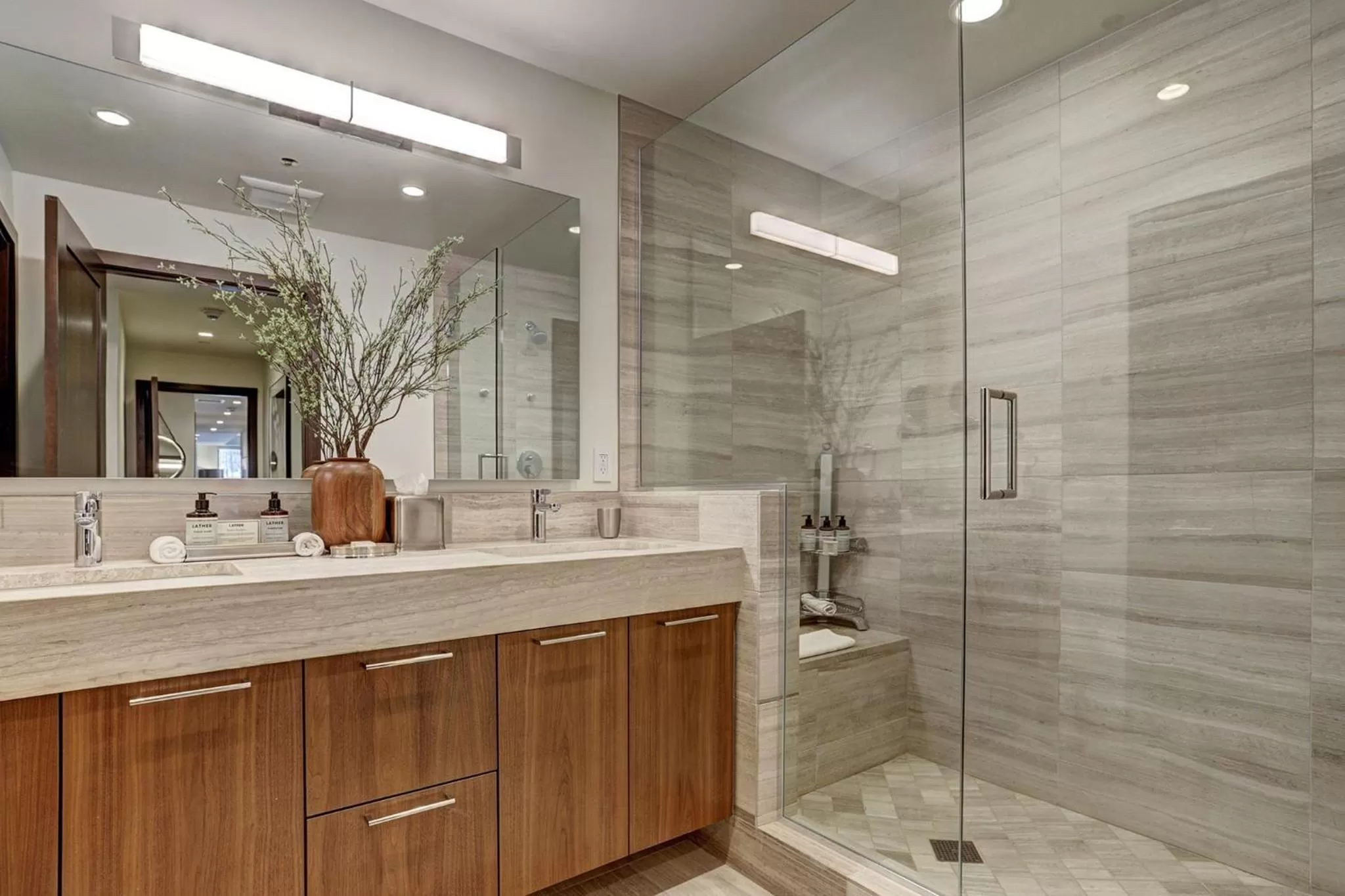 Bathroom in The Arrabelle at Vail Square, a RockResort, by Vail Resorts