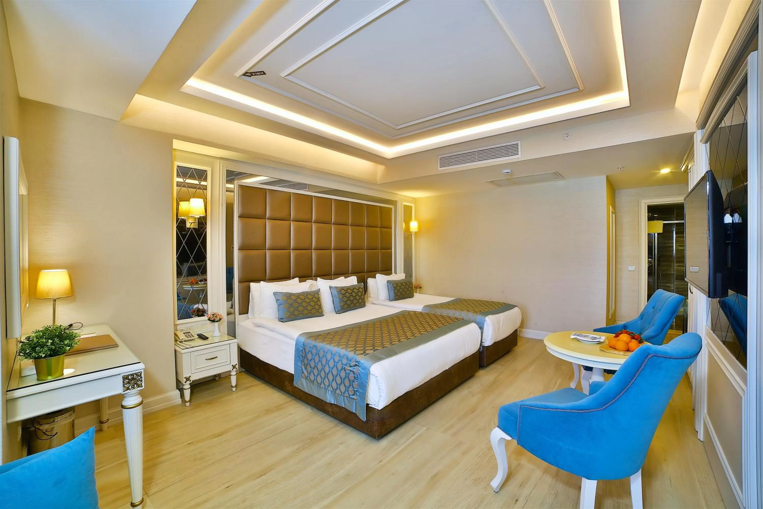 Bed in Büke Hotel Şişli