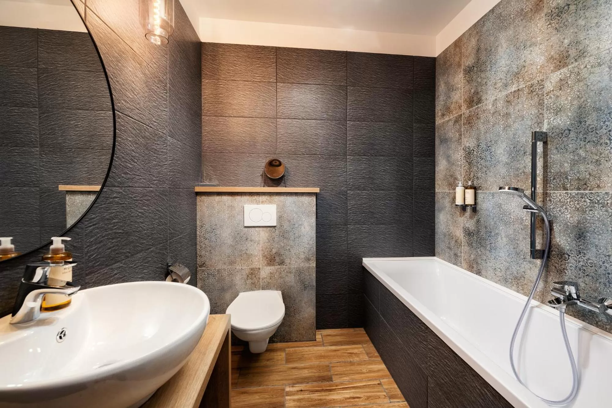 Bathroom in Wine & Wellness hotel Besední dům