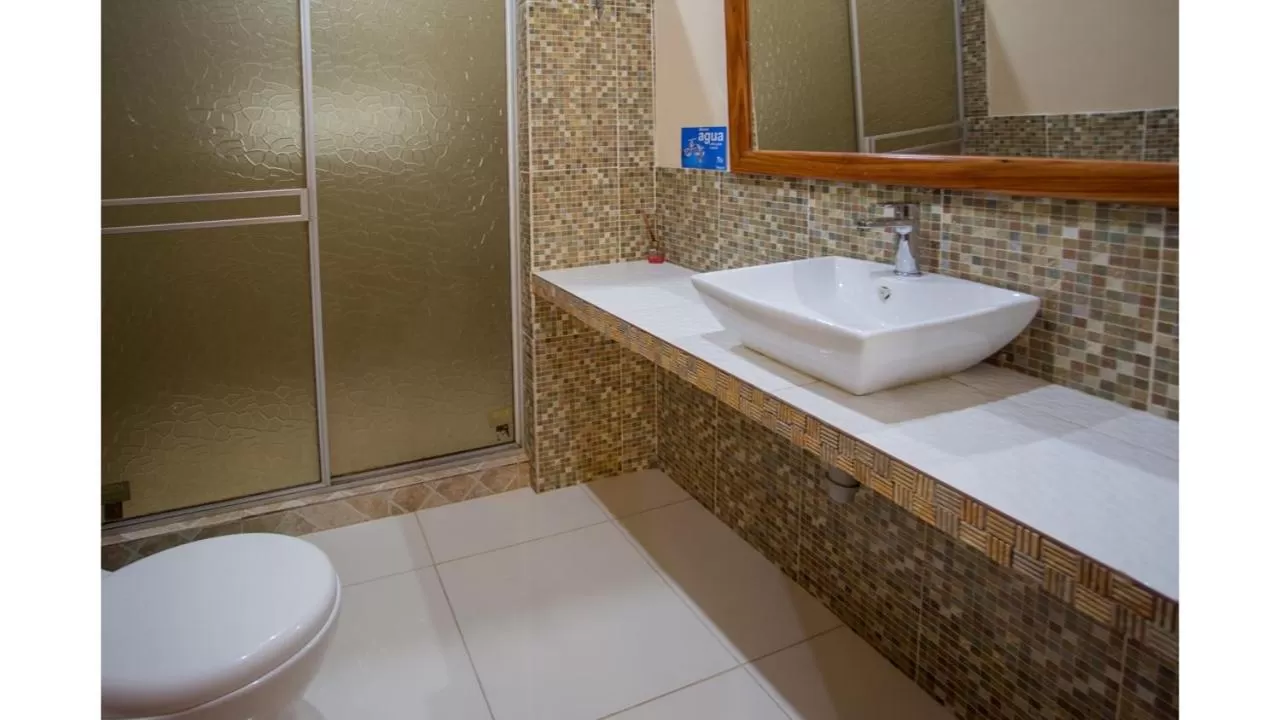 Bathroom in Cabañas Yakuruna