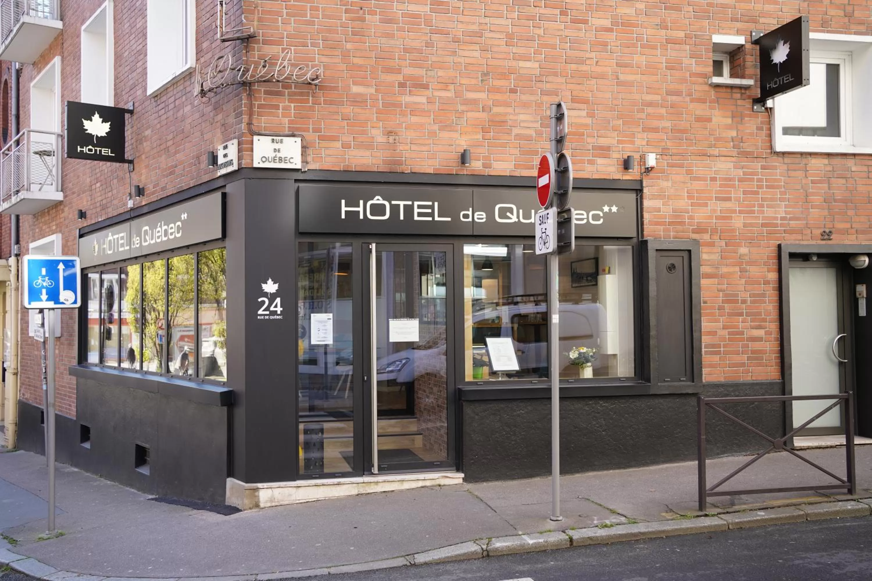 Facade/entrance in Hotel De Quebec