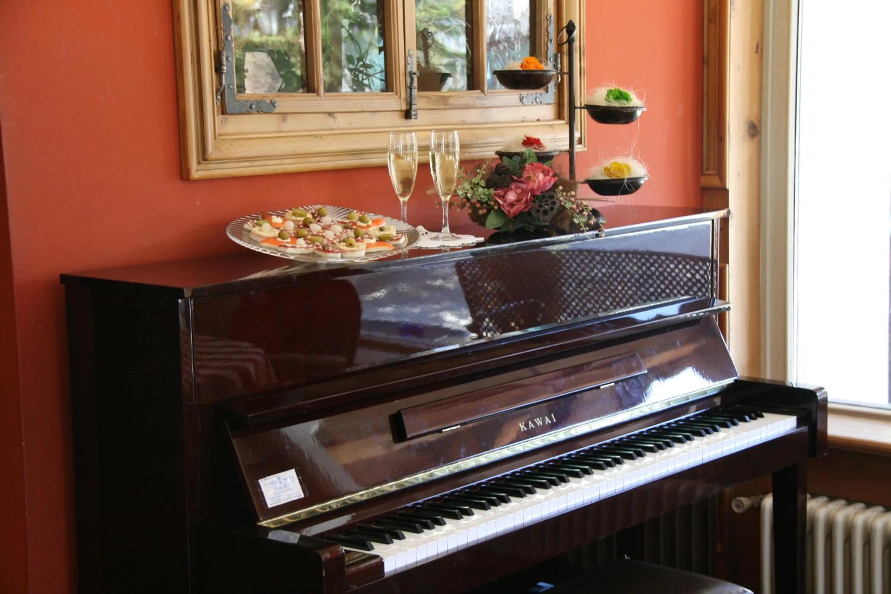 Lounge or bar in Hotel Baita Clementi