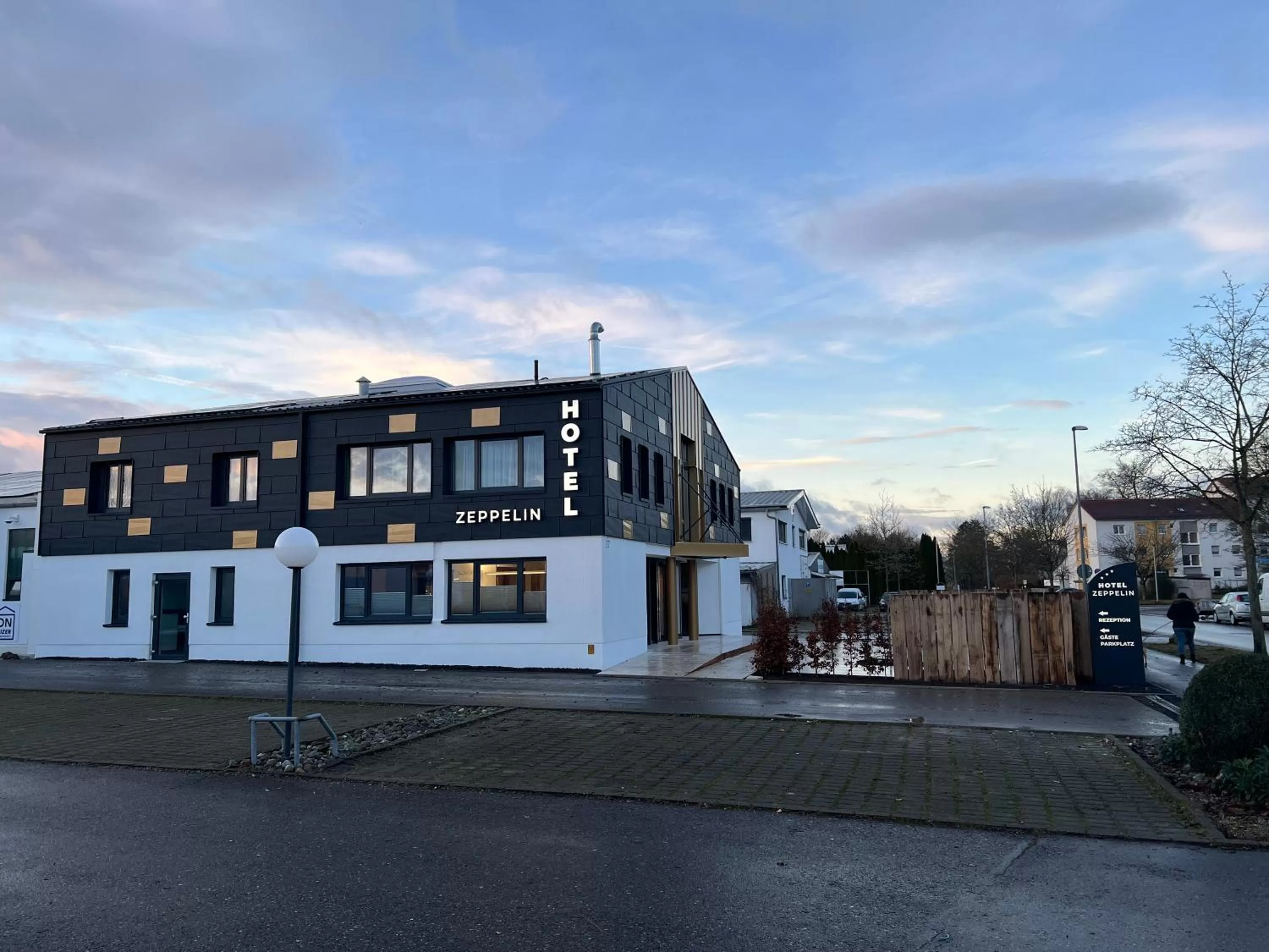 Property building in Hotel Zeppelin