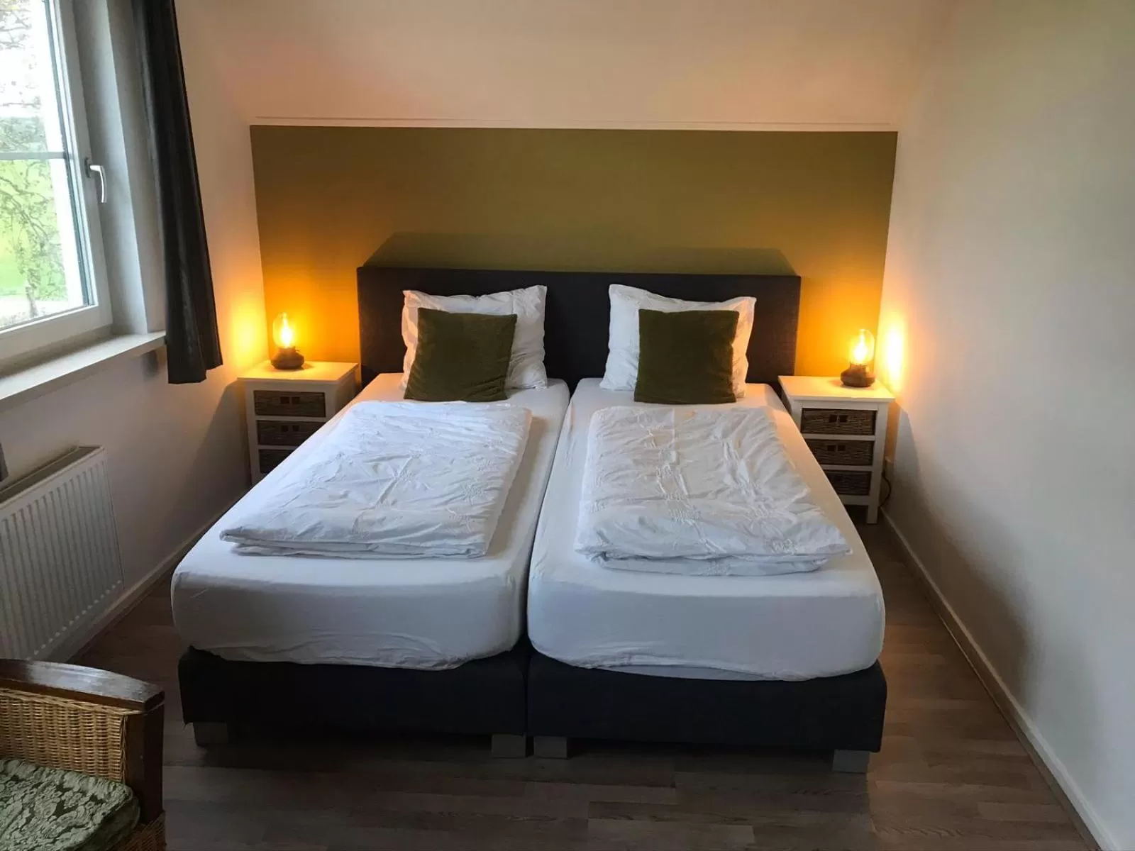 Bed in B&B de Rivierduin