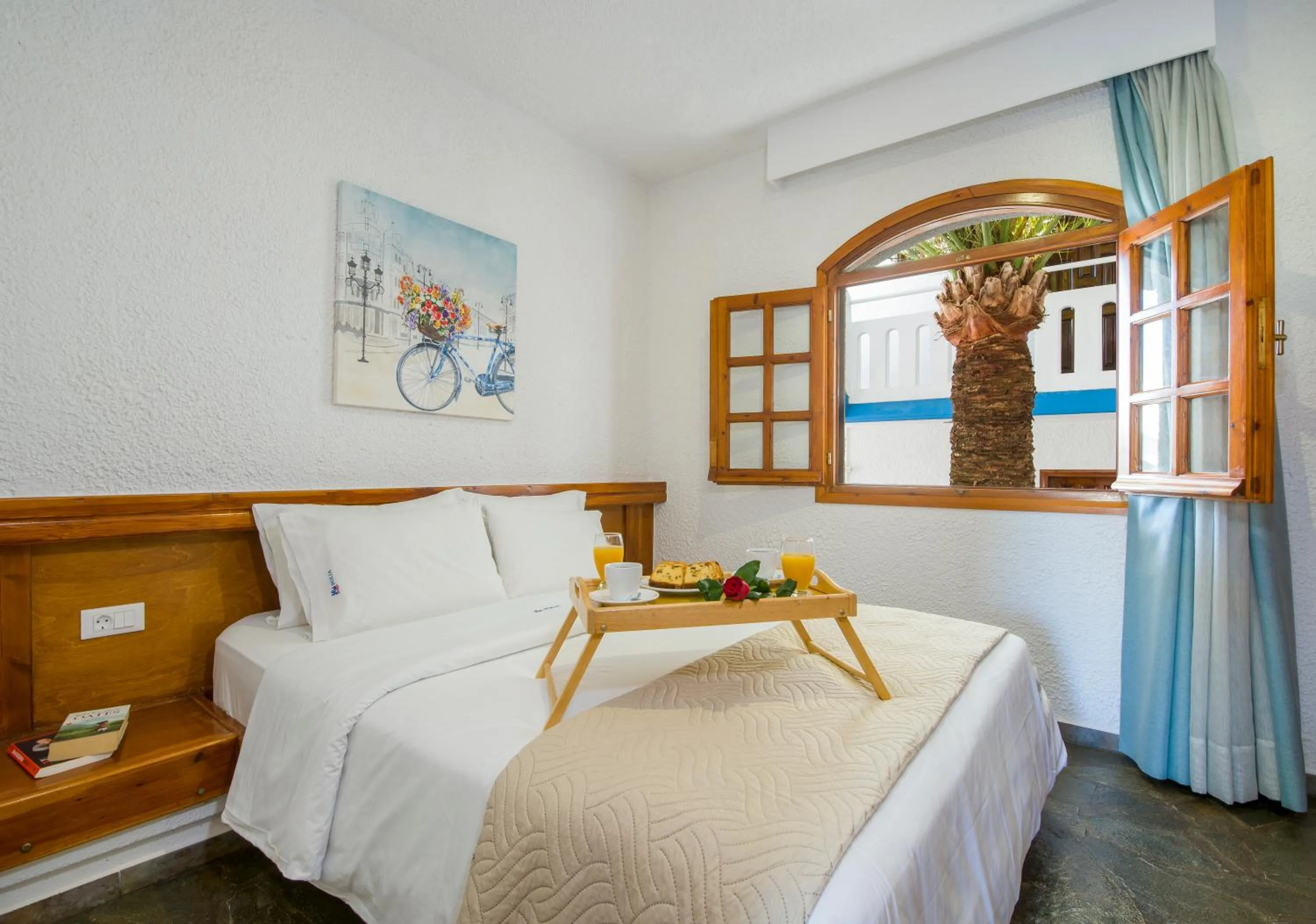 Bed in Folia Apartments Chania
