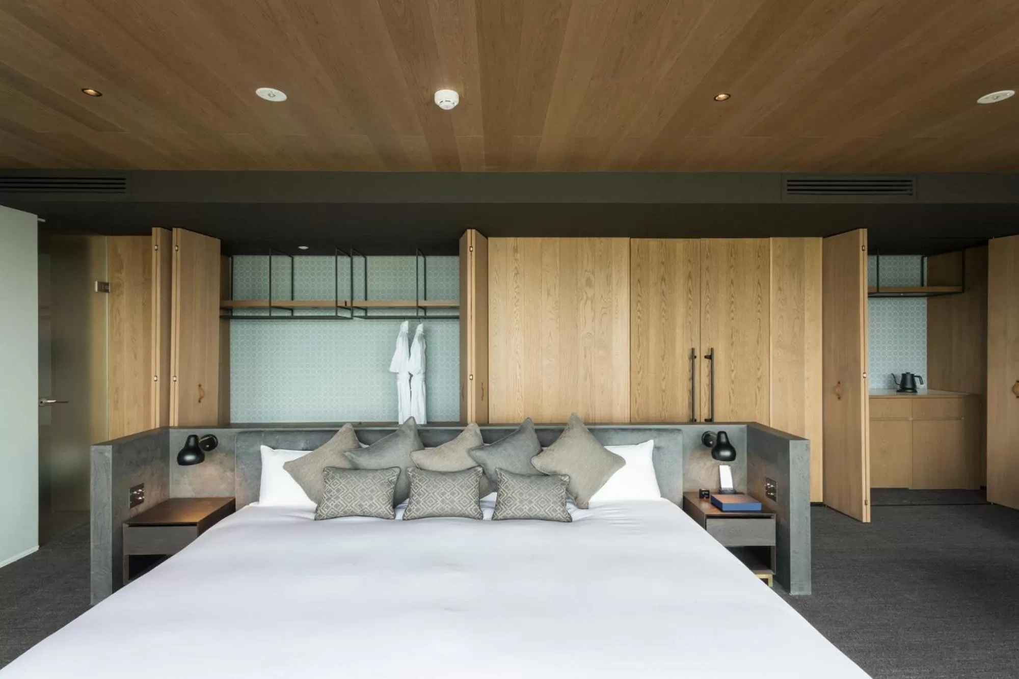 Bed in HOTEL CANATA KYOTO